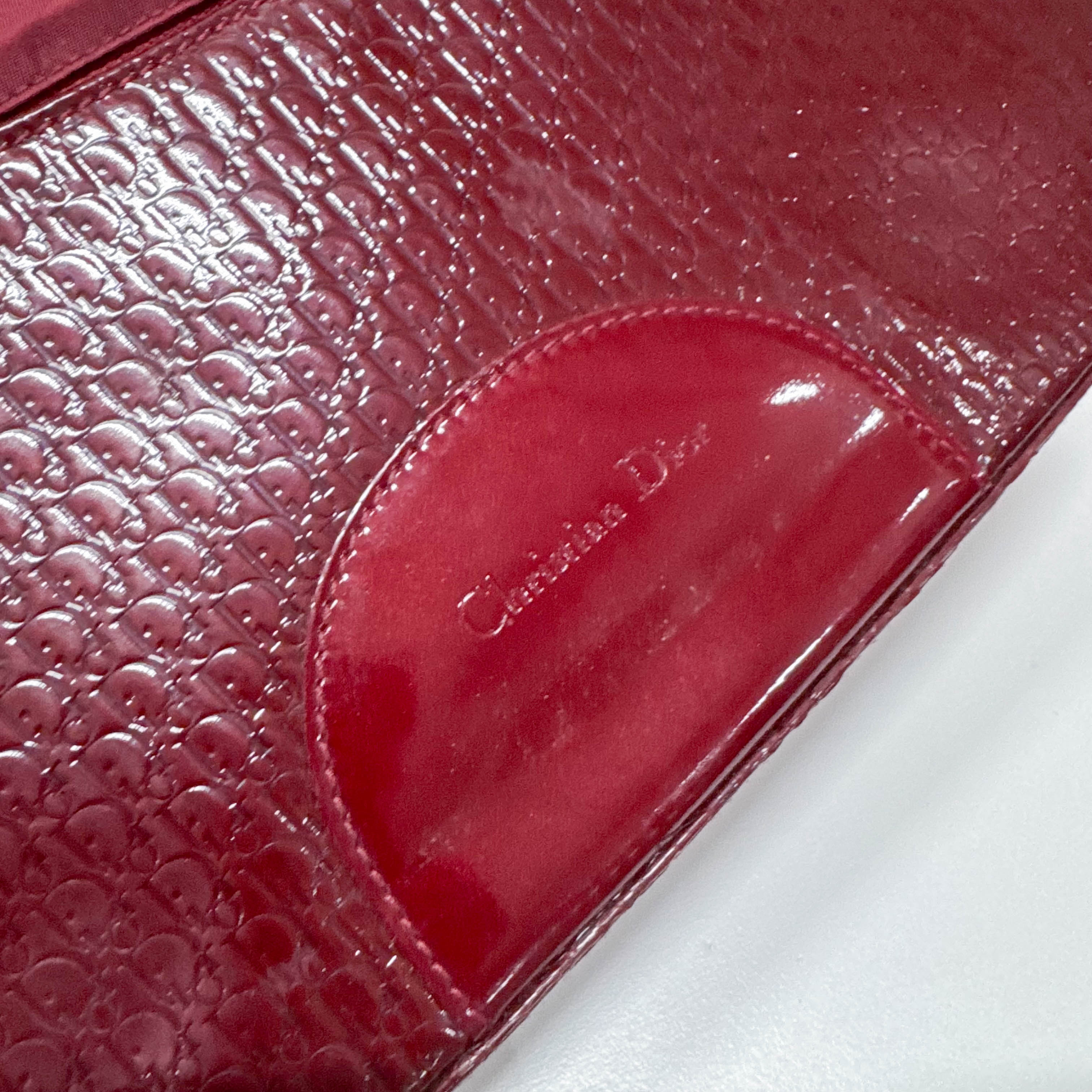 Limited Edition Malice Pearl Red Patent Leather Shoulder Bag