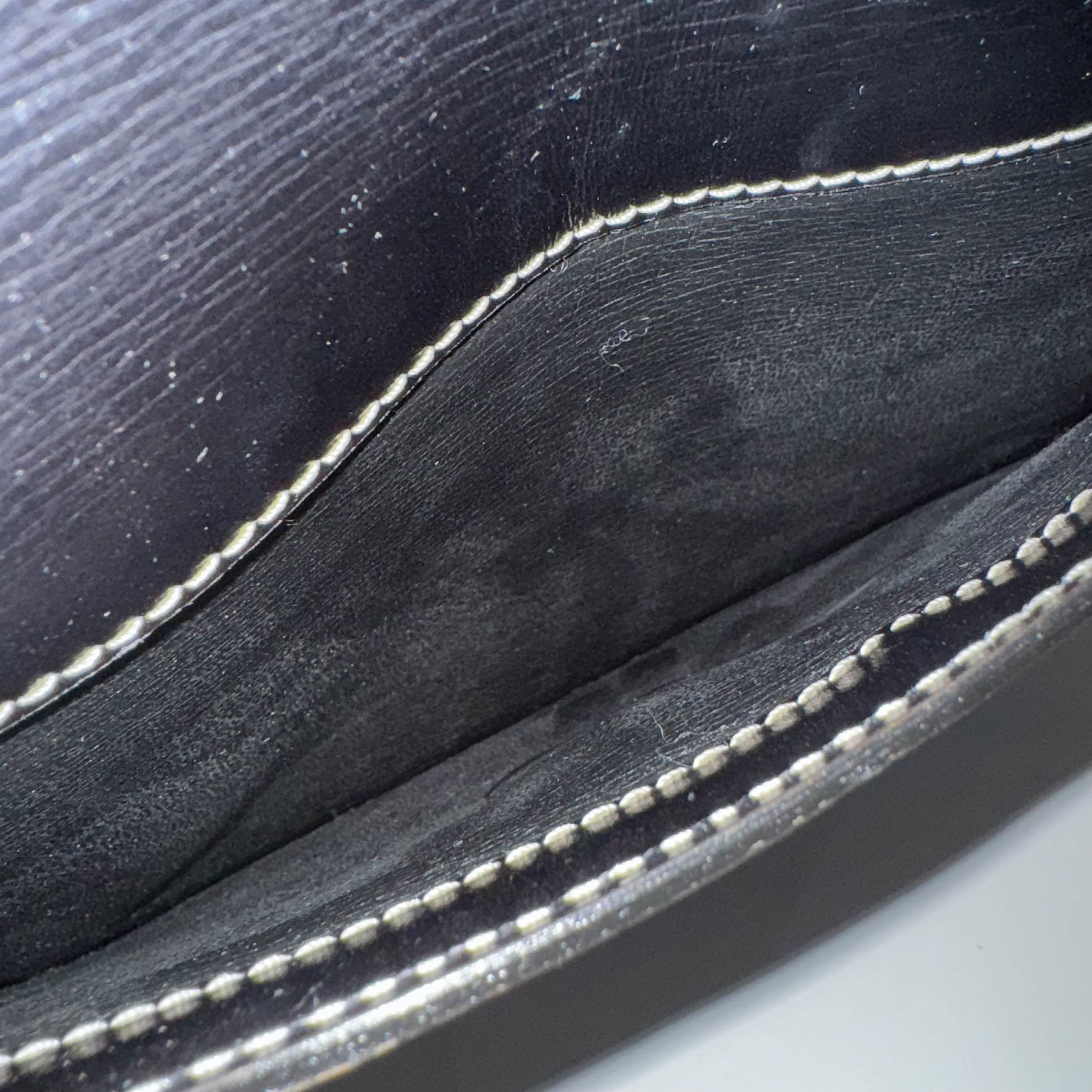 Envelope Leather Clutch Bag