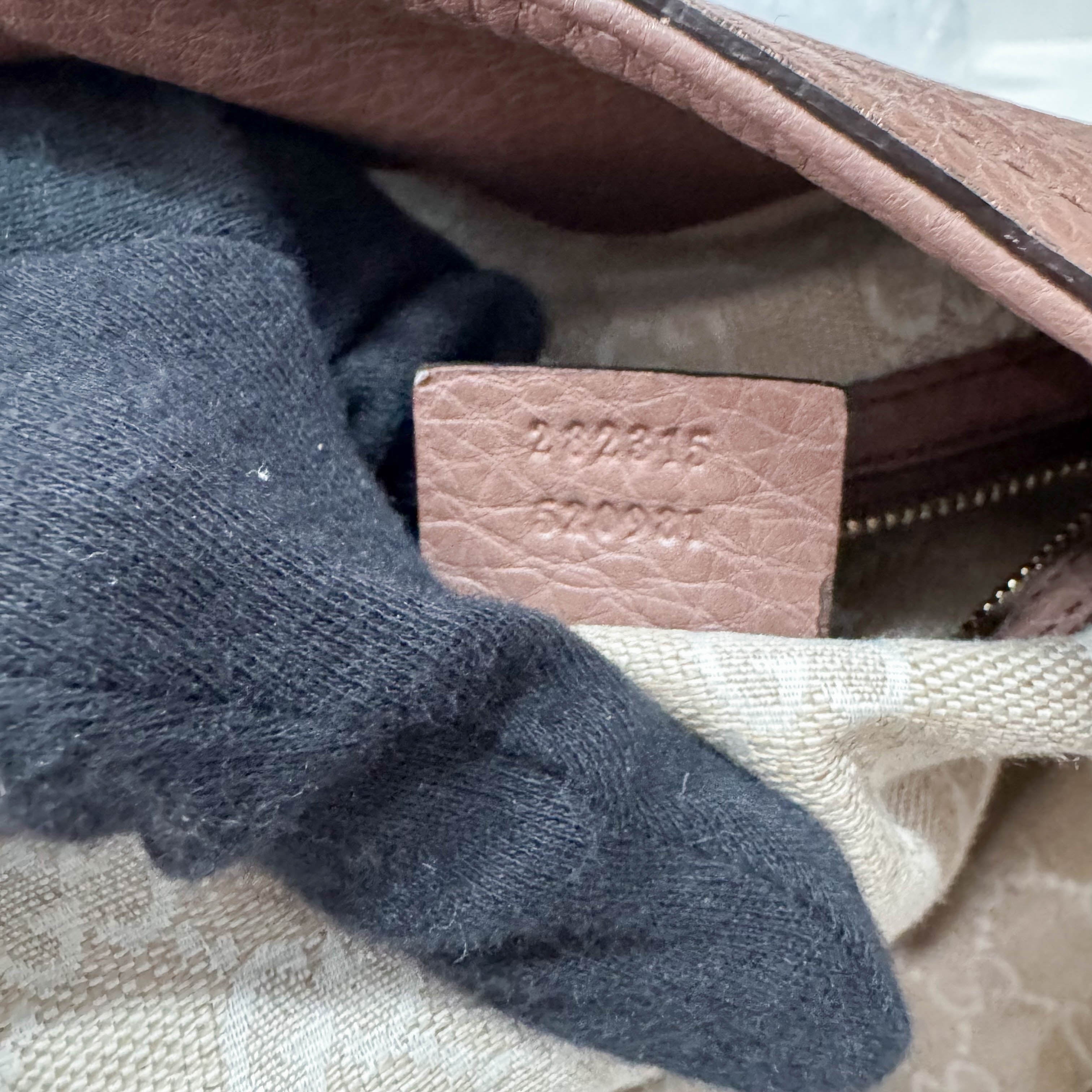 Bamboo Top Handle Tuape Leather Two Way Bag