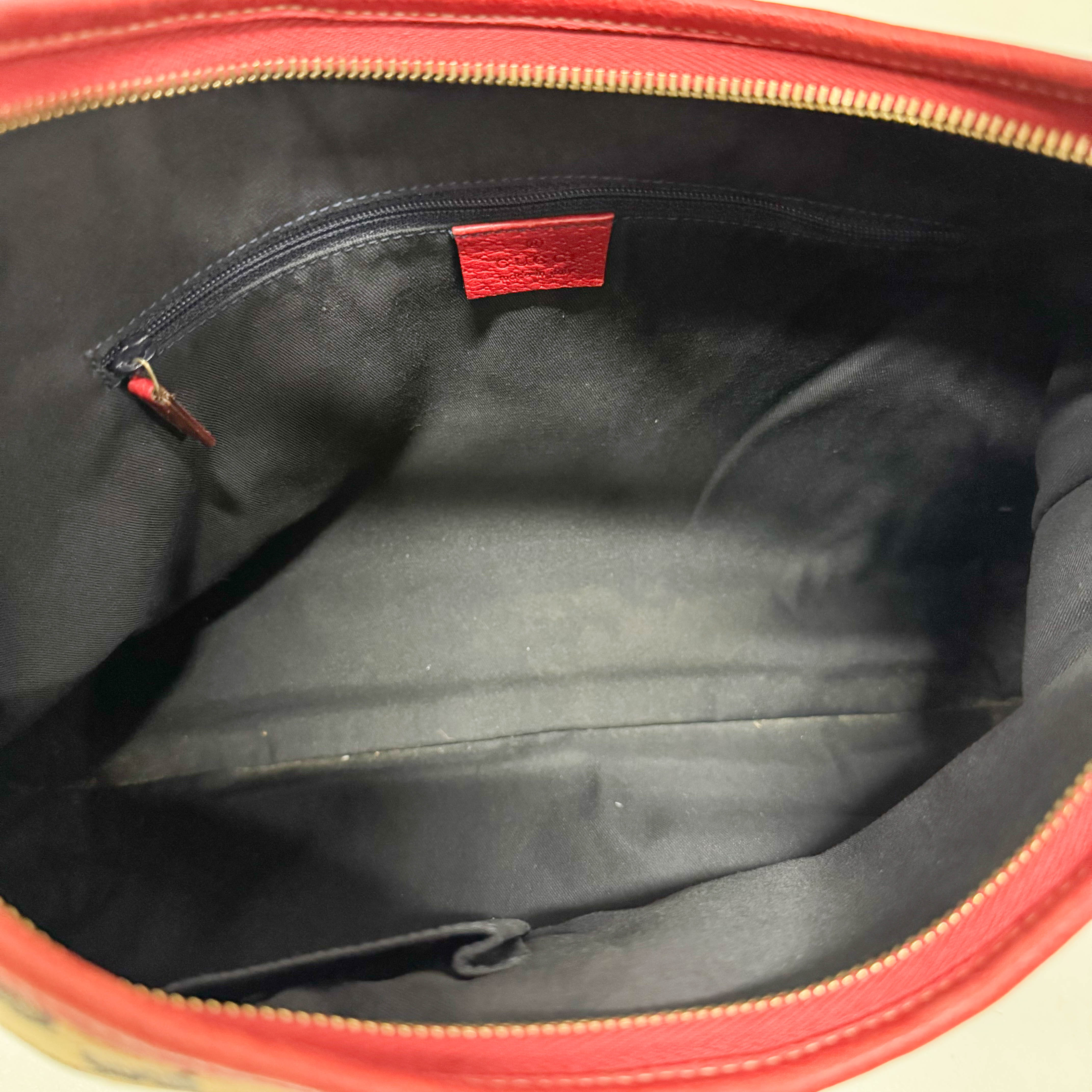 GG Canvas D-Ring Abbey Hobo Bag