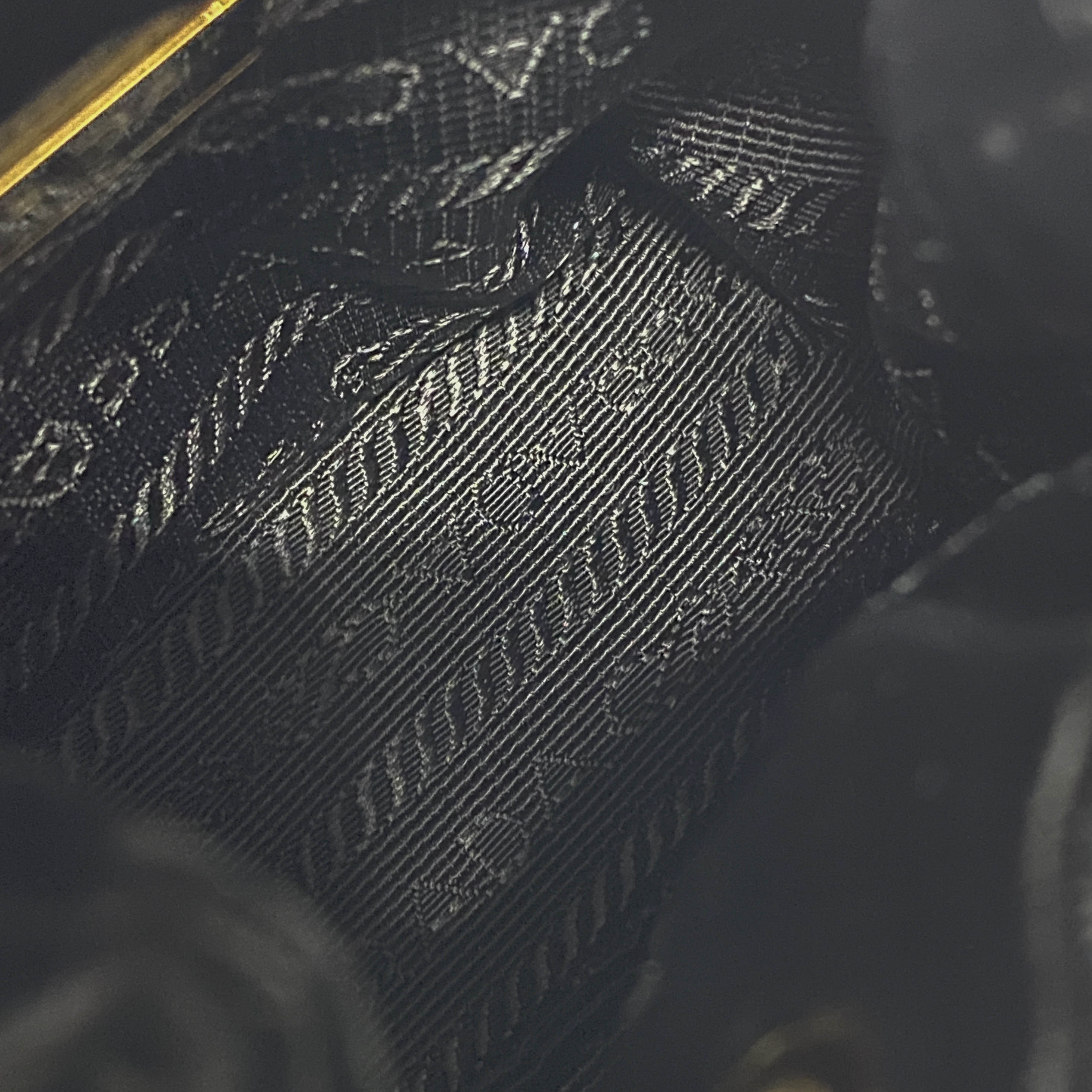 Gold Chain Black Velvet Mini Pouch Bag