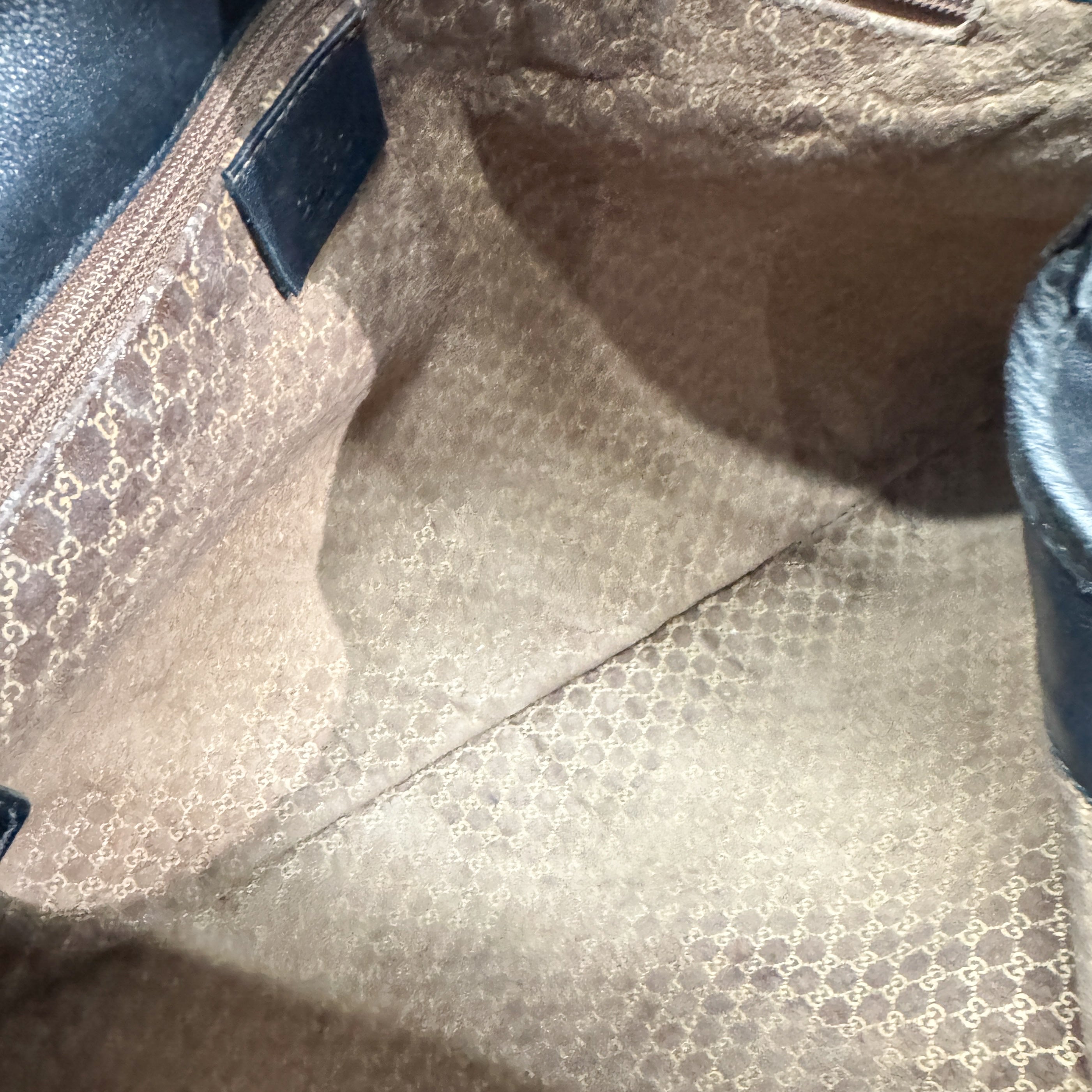 Black Leather Hobo Bag