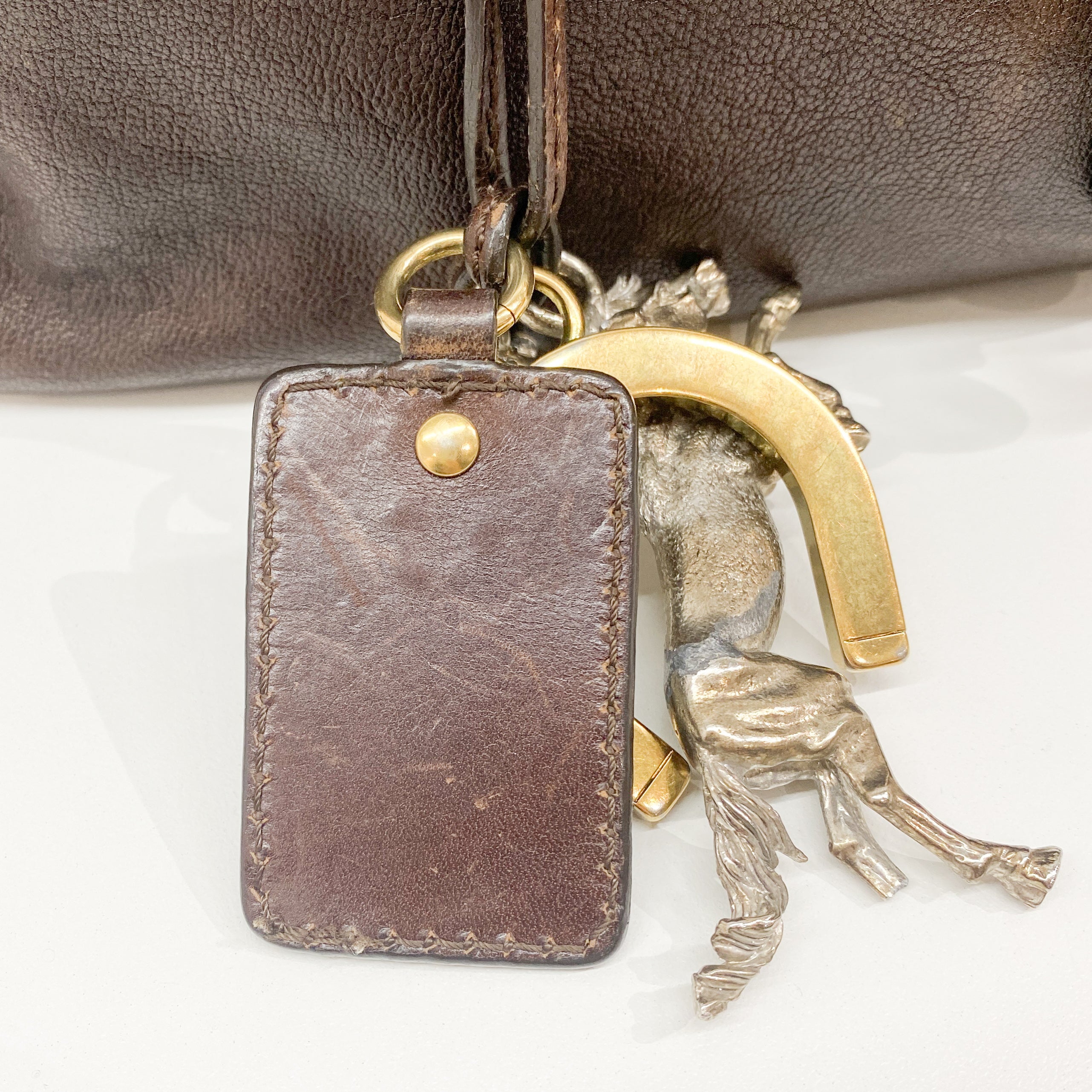 Kerala Brown Leather Shoulder Bag