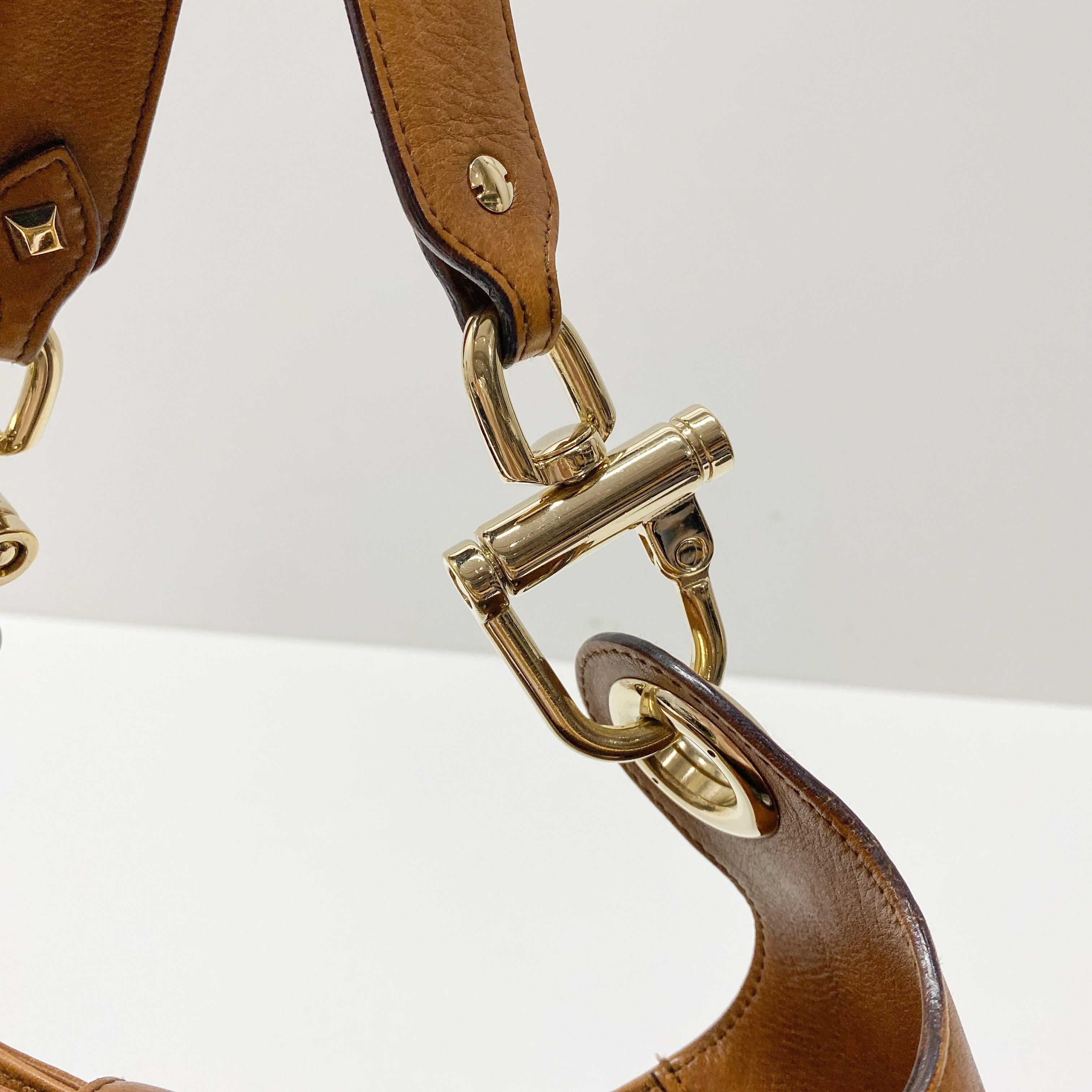 Jackie Brown Leather Shoulder Bag