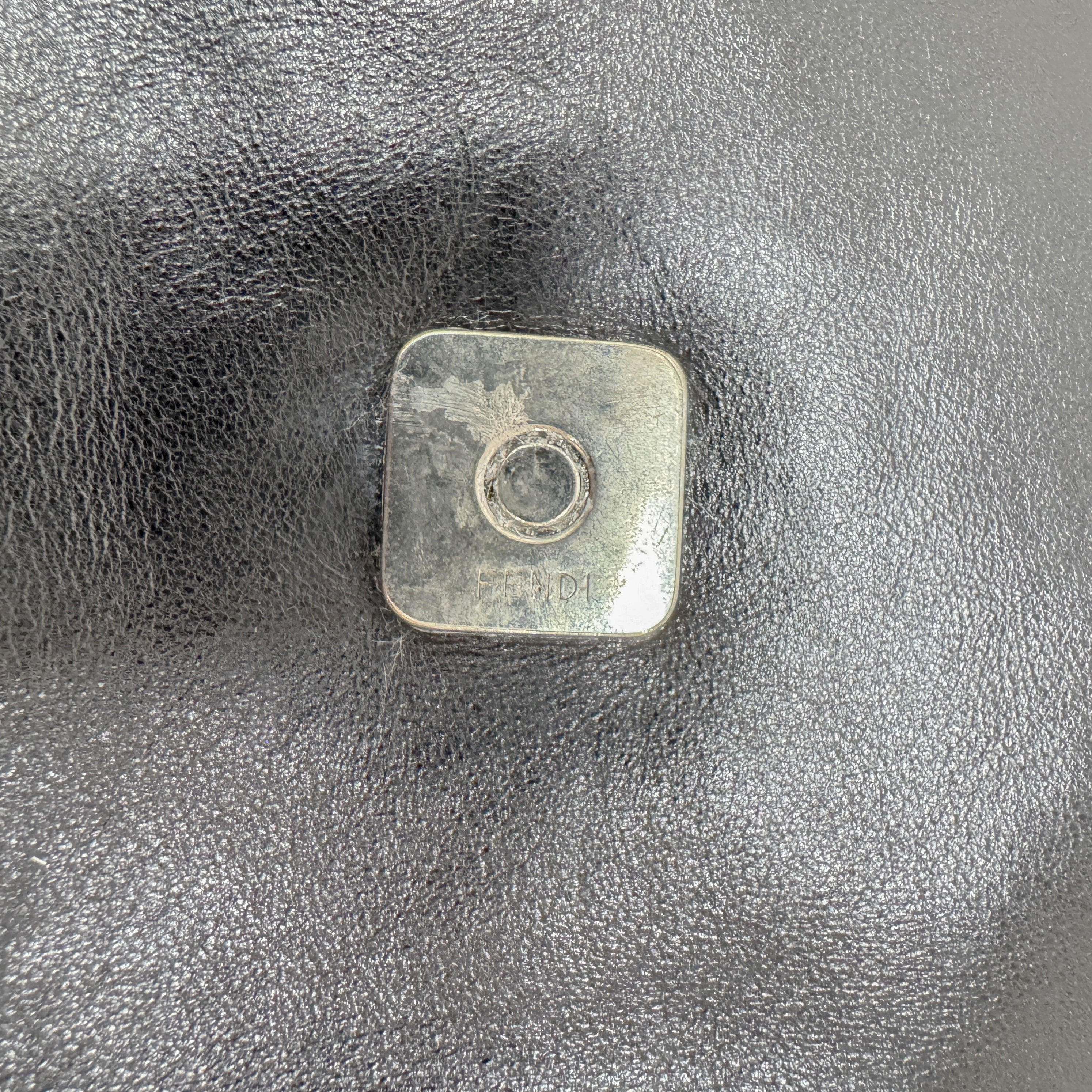 Mamma Baguette Black Leather Shoulder Bag