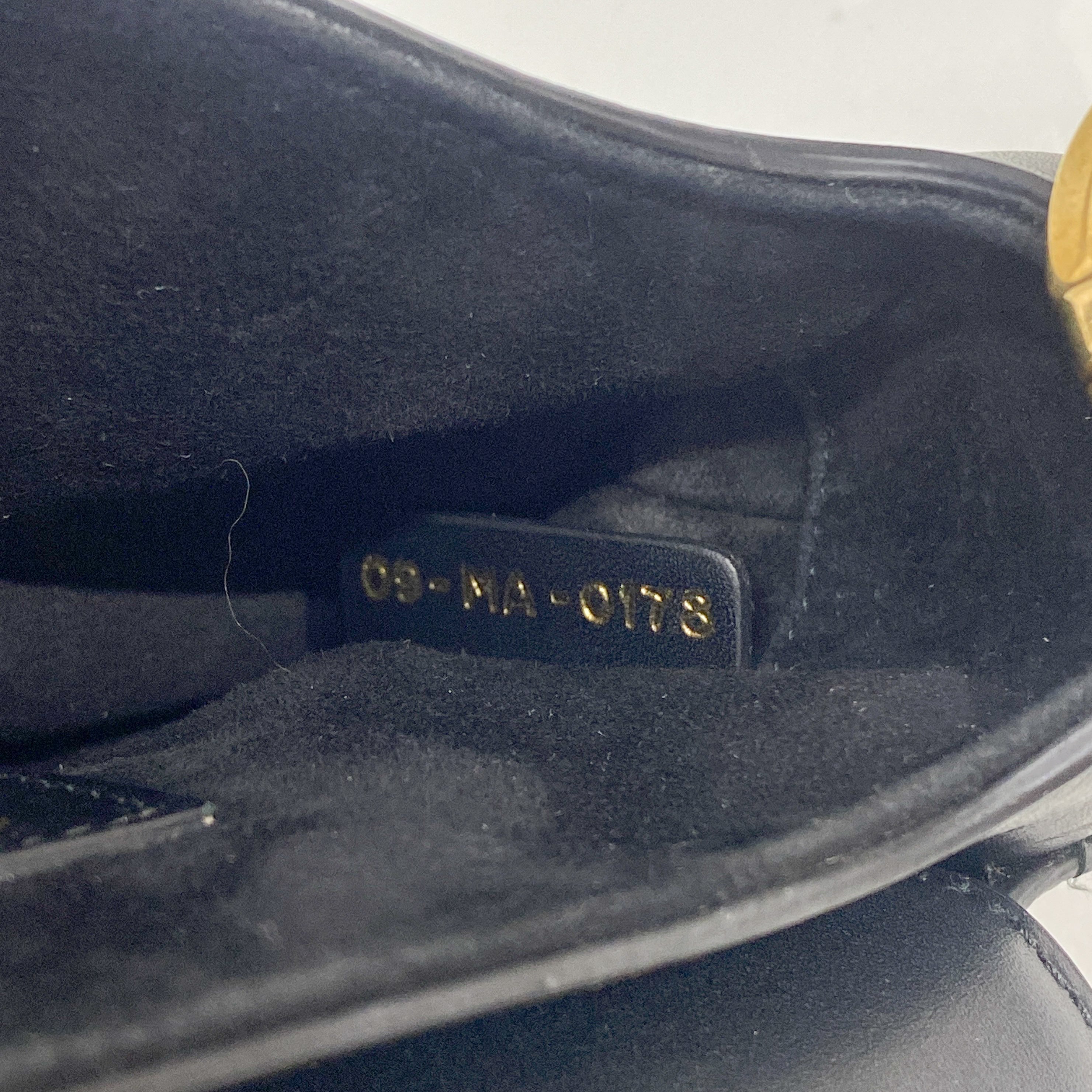 Black Leather Saddle Bag