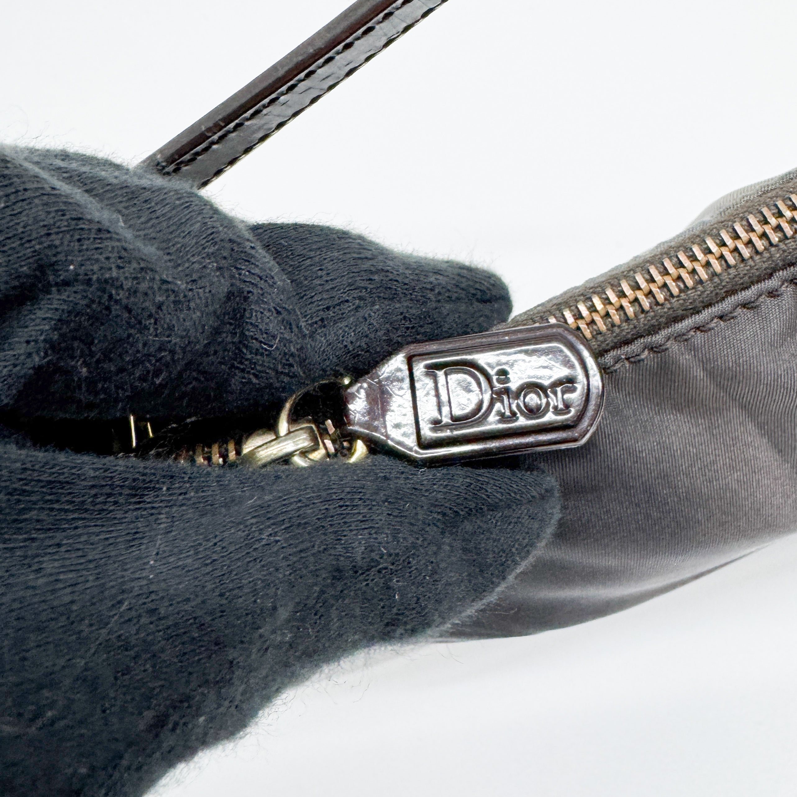 Saddle Multicolor Nylon Shoulder Bag