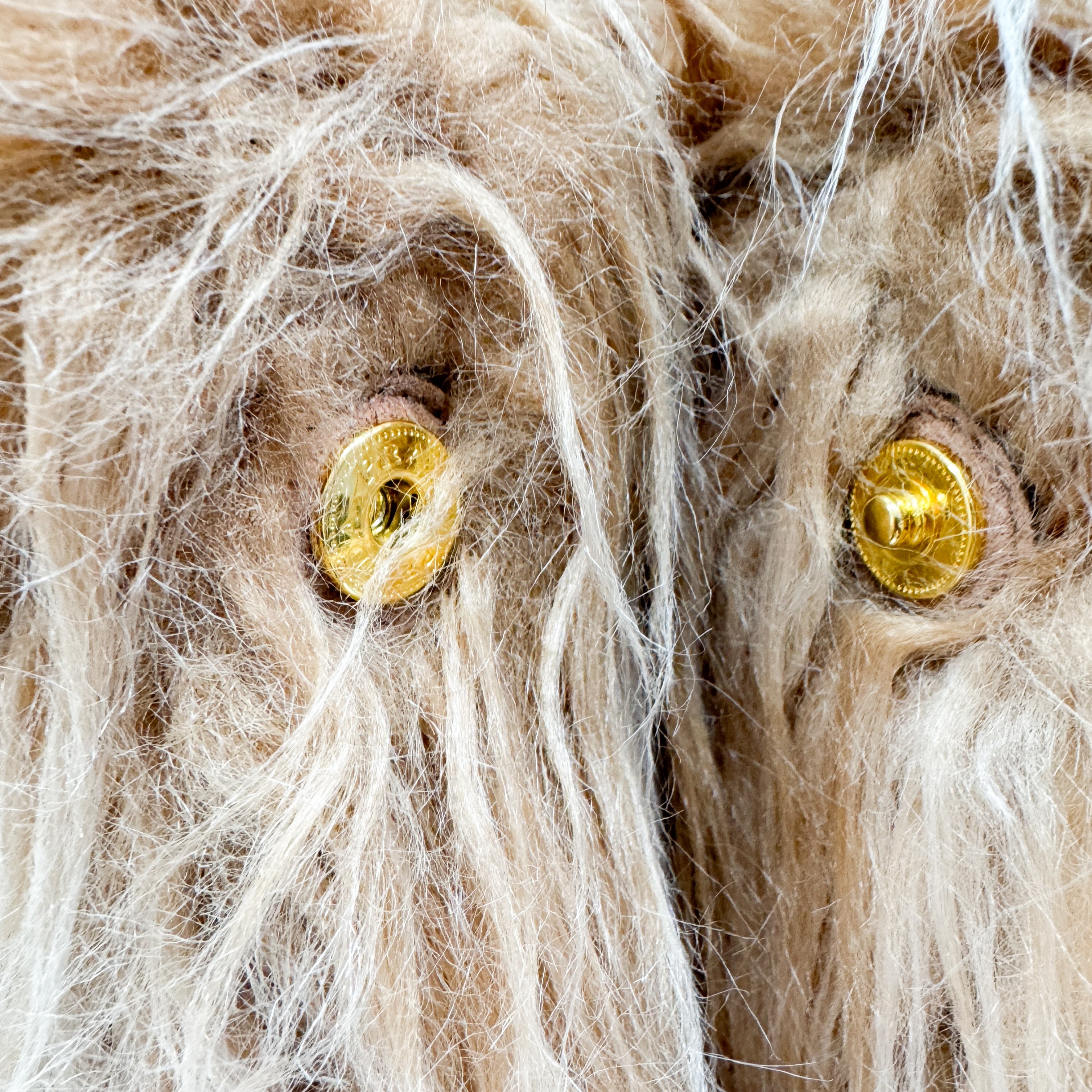 Kidassia Brown Eco Faux Fur Tote Bag