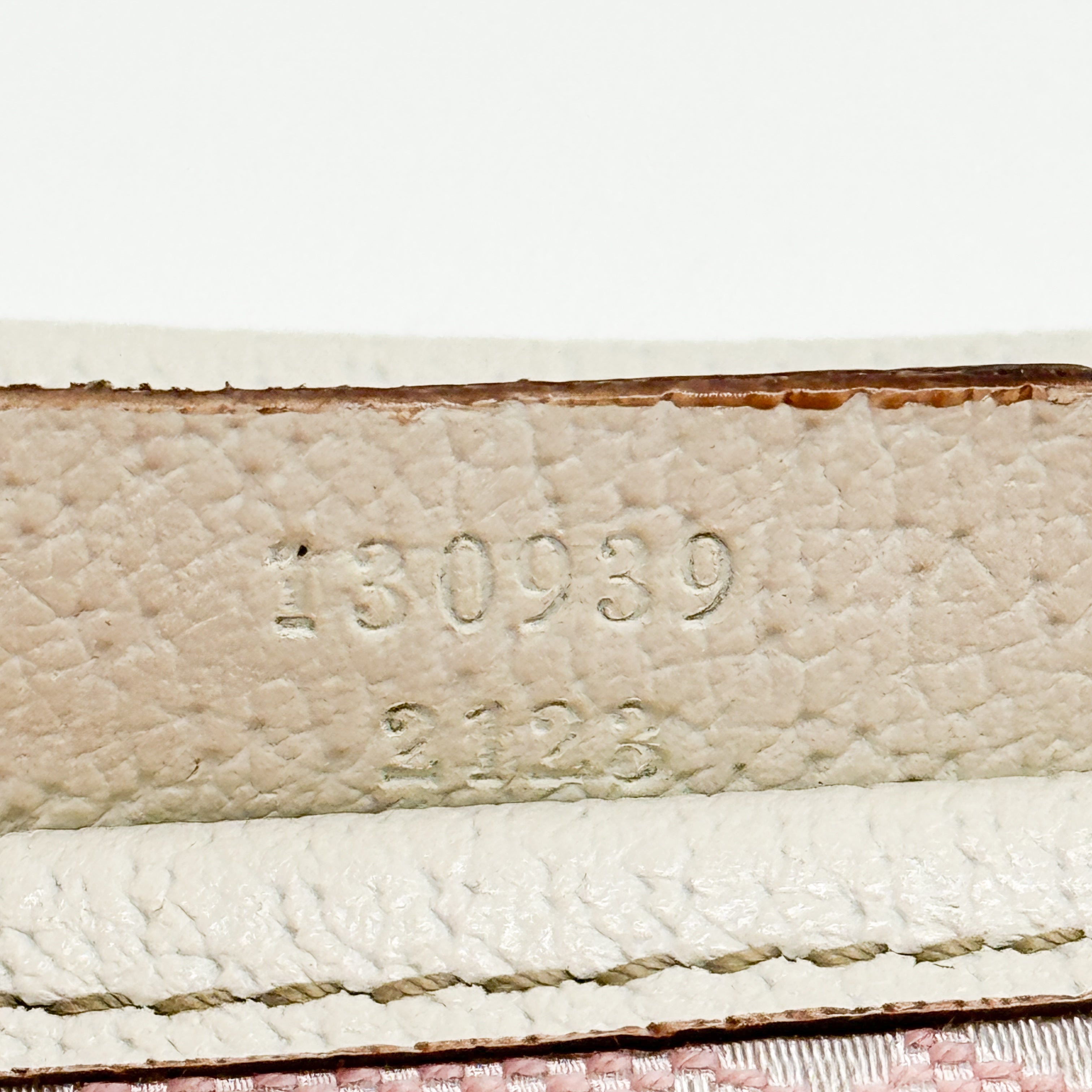 GG Pink Canvas Shoulder Bag