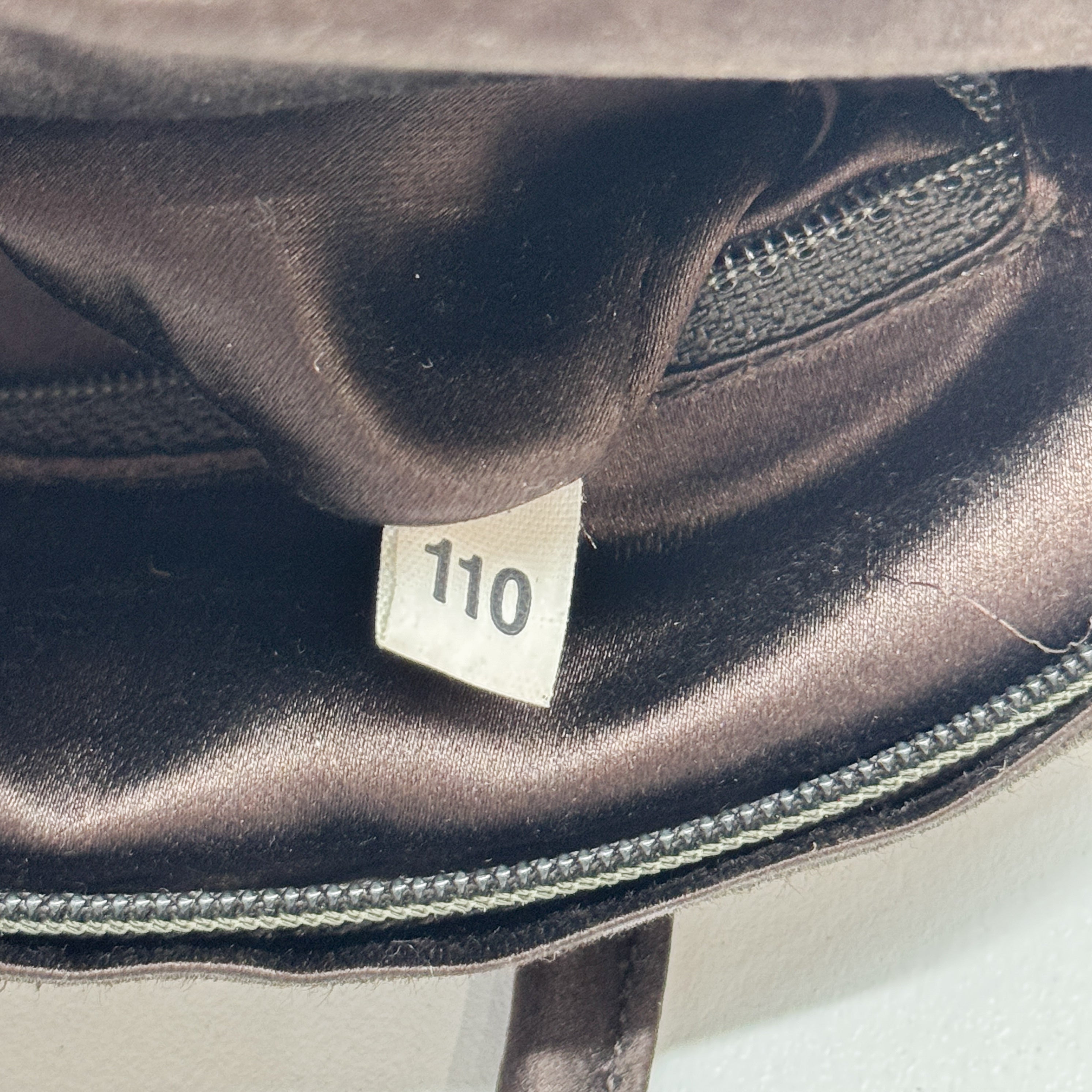 Vintage Black Beaded Satin Hand Bag