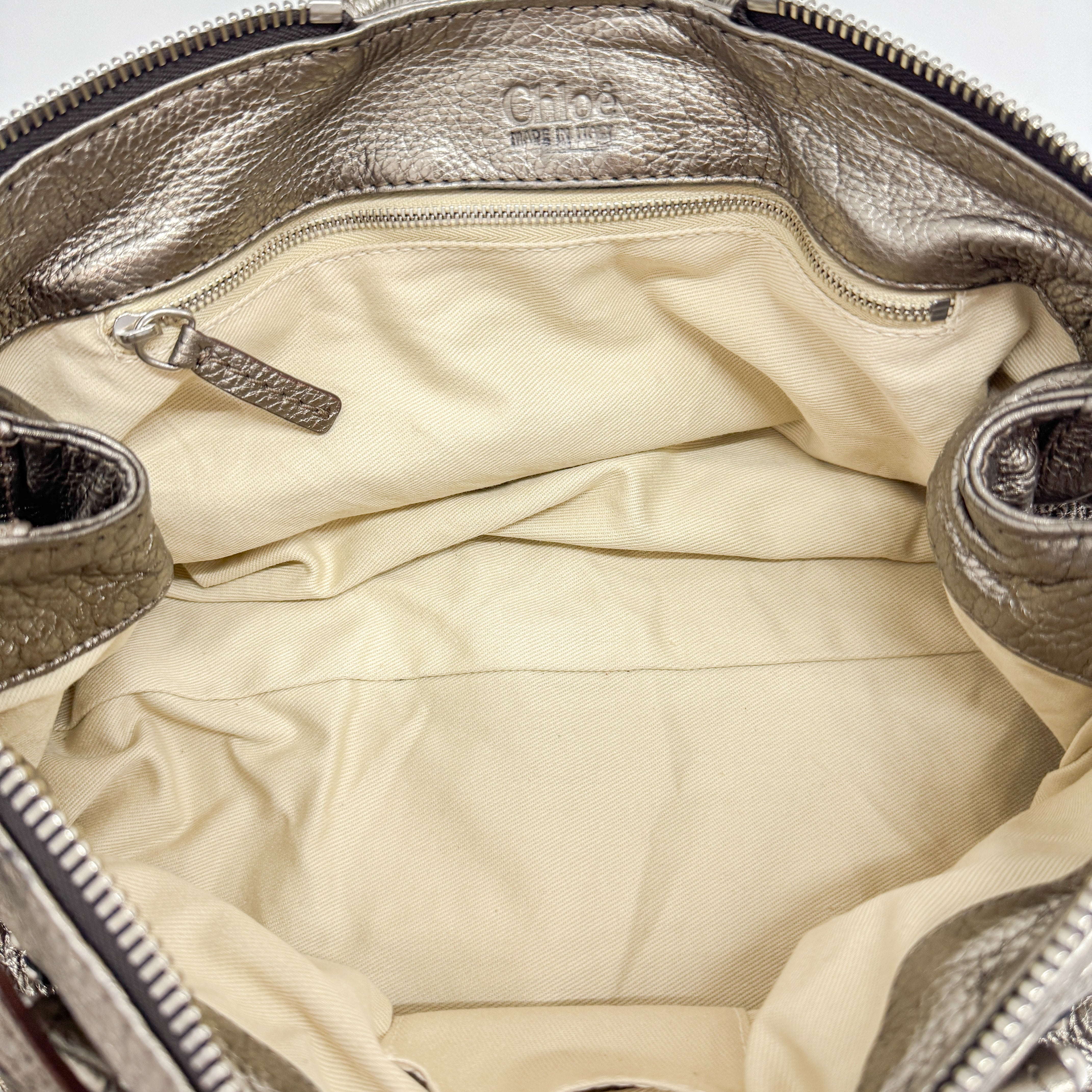 Paddington Bronze Leather Shoulder Bag