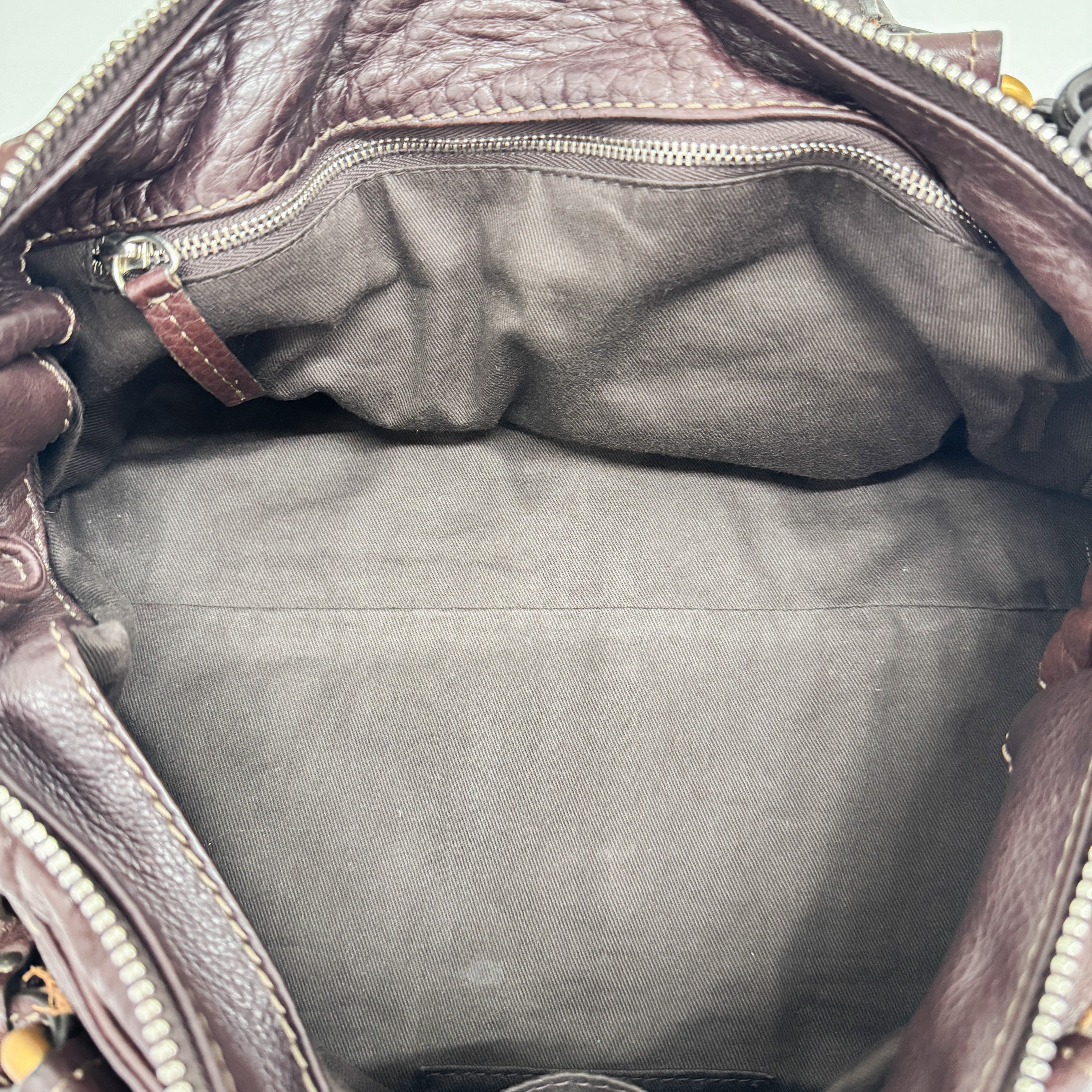 Paddington Brown Leather Shoulder Bag