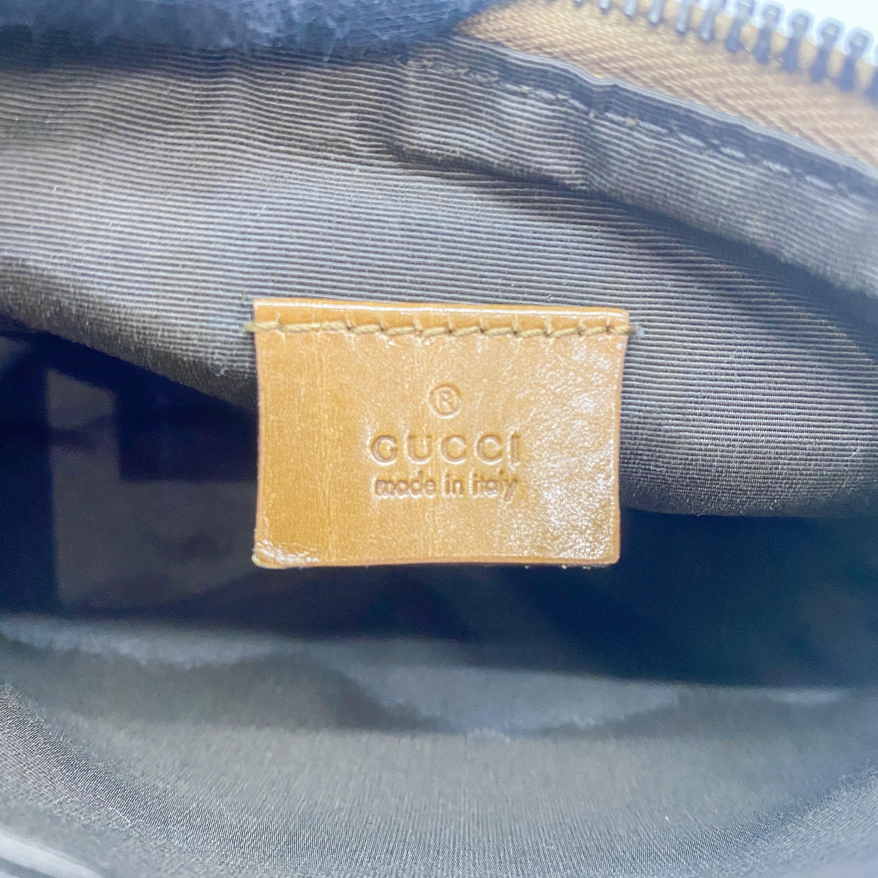 GG Canvas Brown Pouch Shoulder Bag