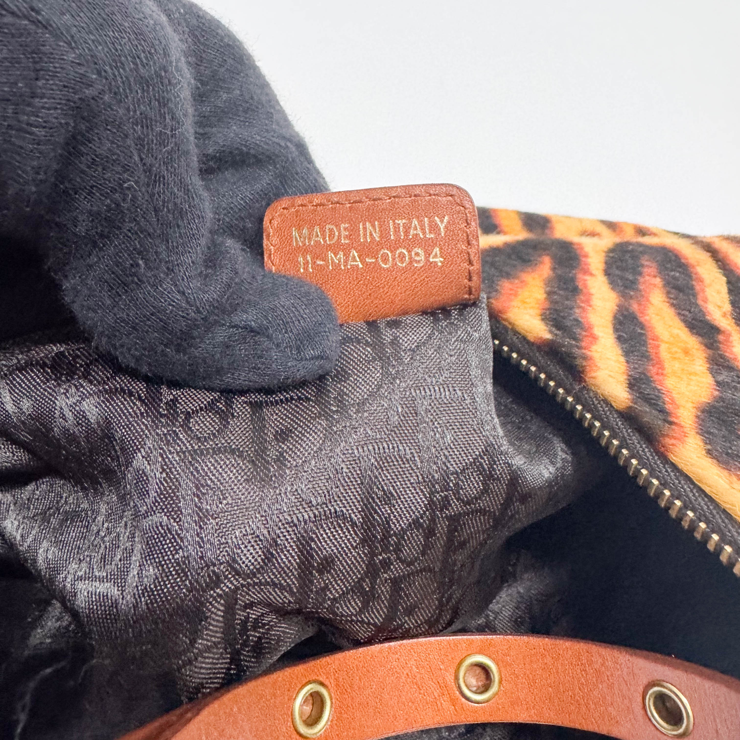 Street Chic Leopard Pony Hair Hobo Shoulder Bag