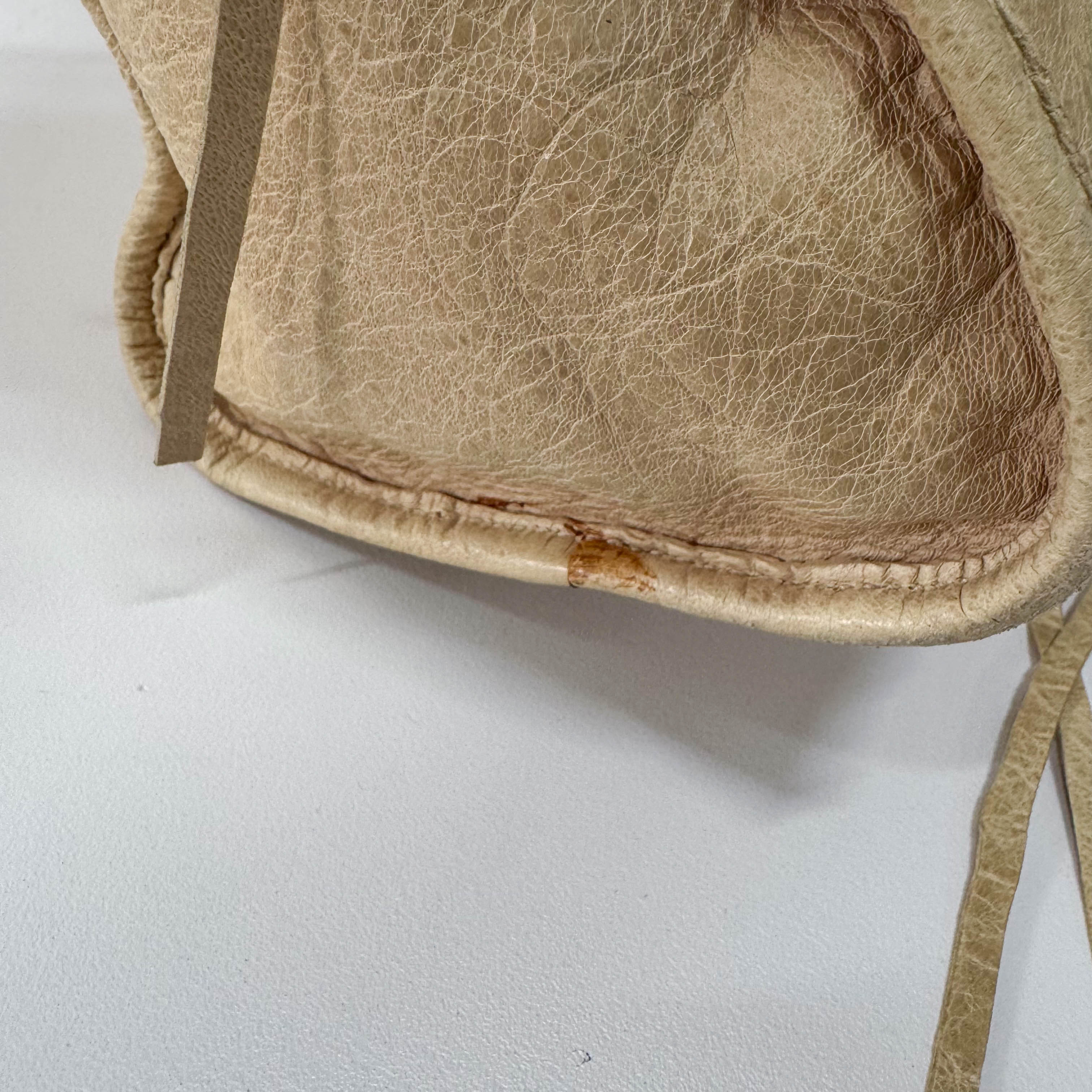 The City Green Leather Two Way Bag