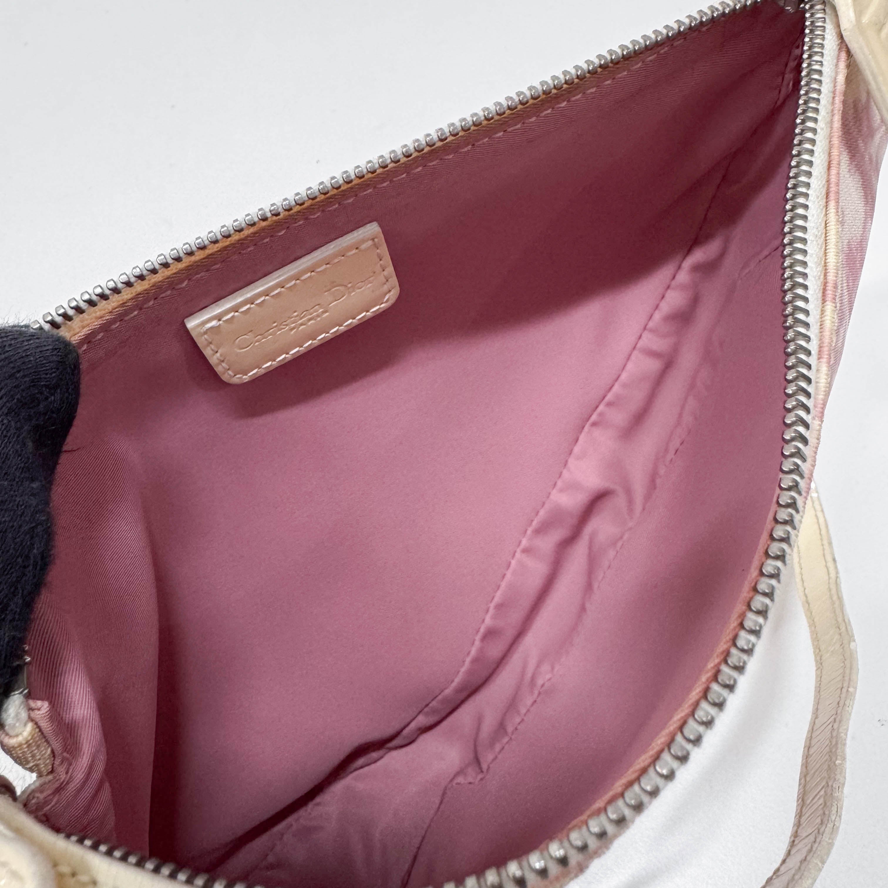 Saddle Trotter Pink Coated Canvas Shoulder Bag