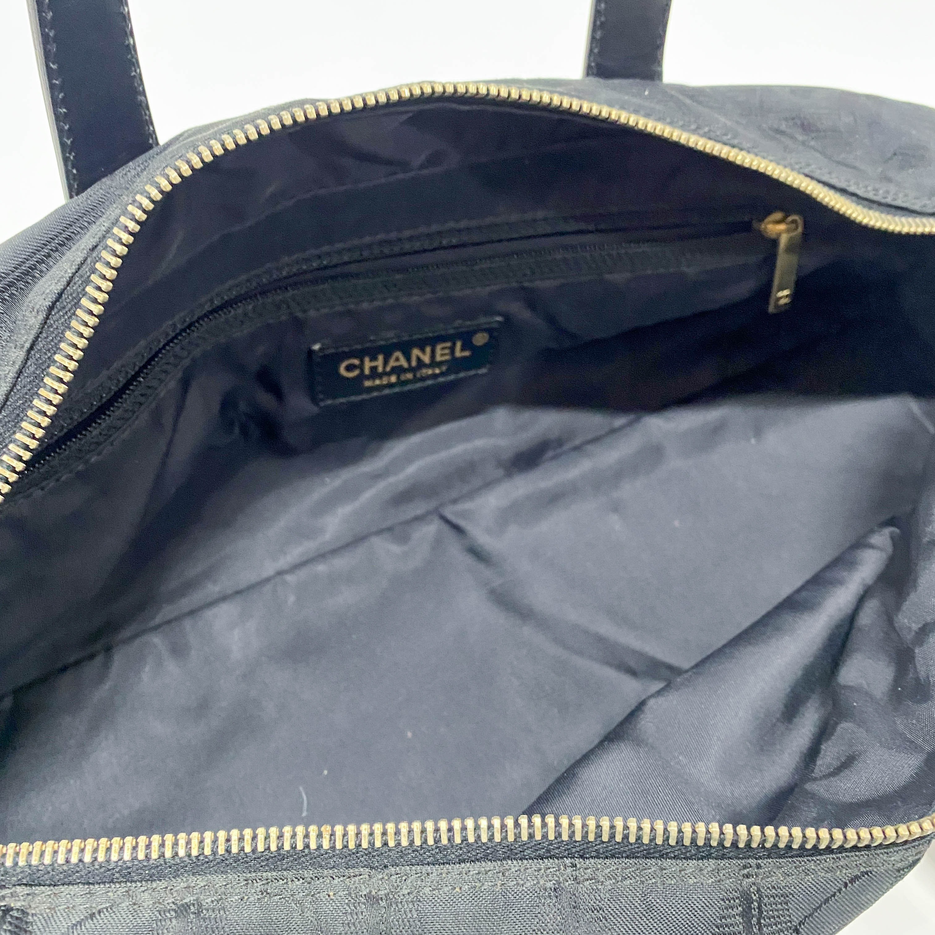 Black Nylon Shoulder Bag