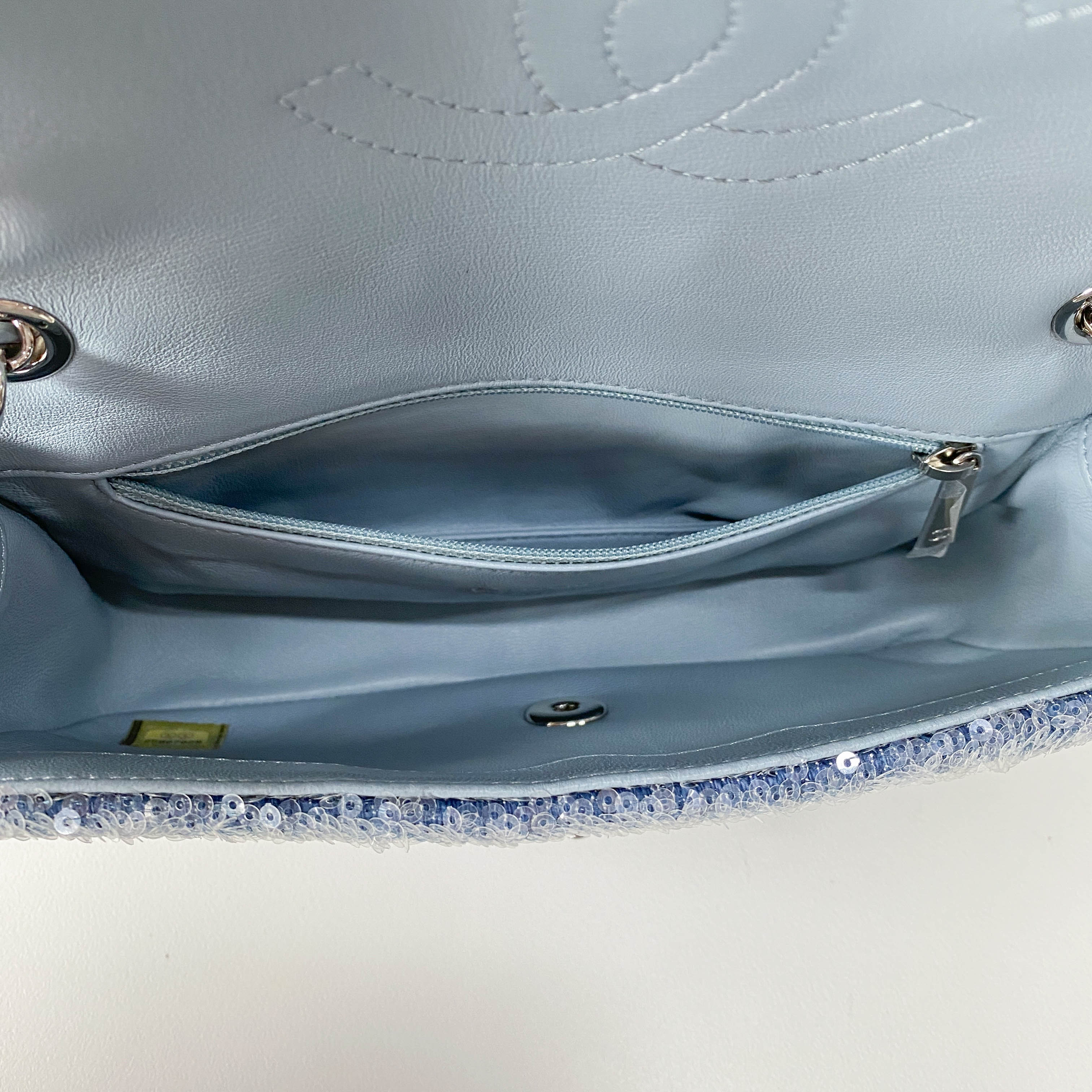 Small Waterfall Timeless Classic Sequin Bag