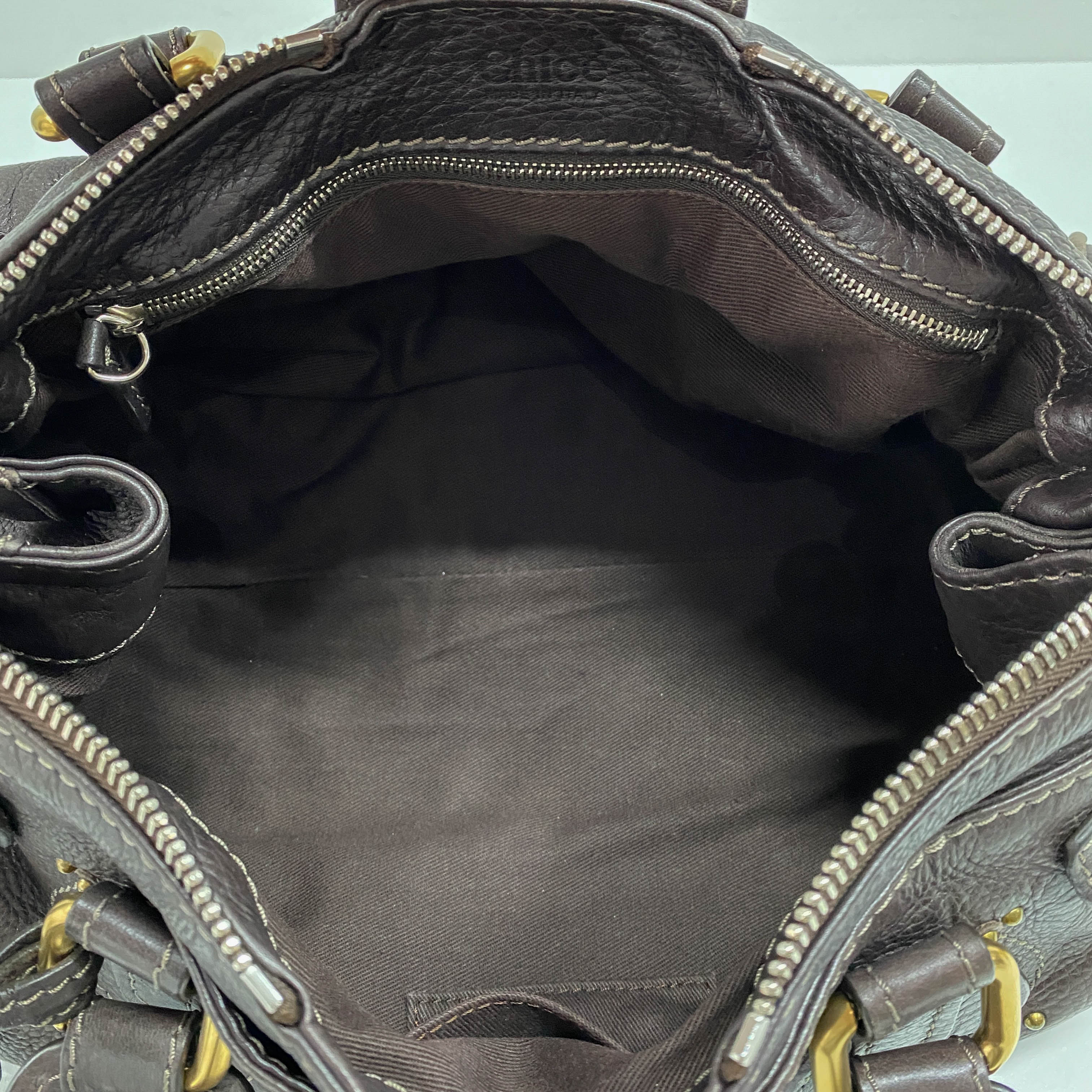 Paddington Brown Leather Handbag