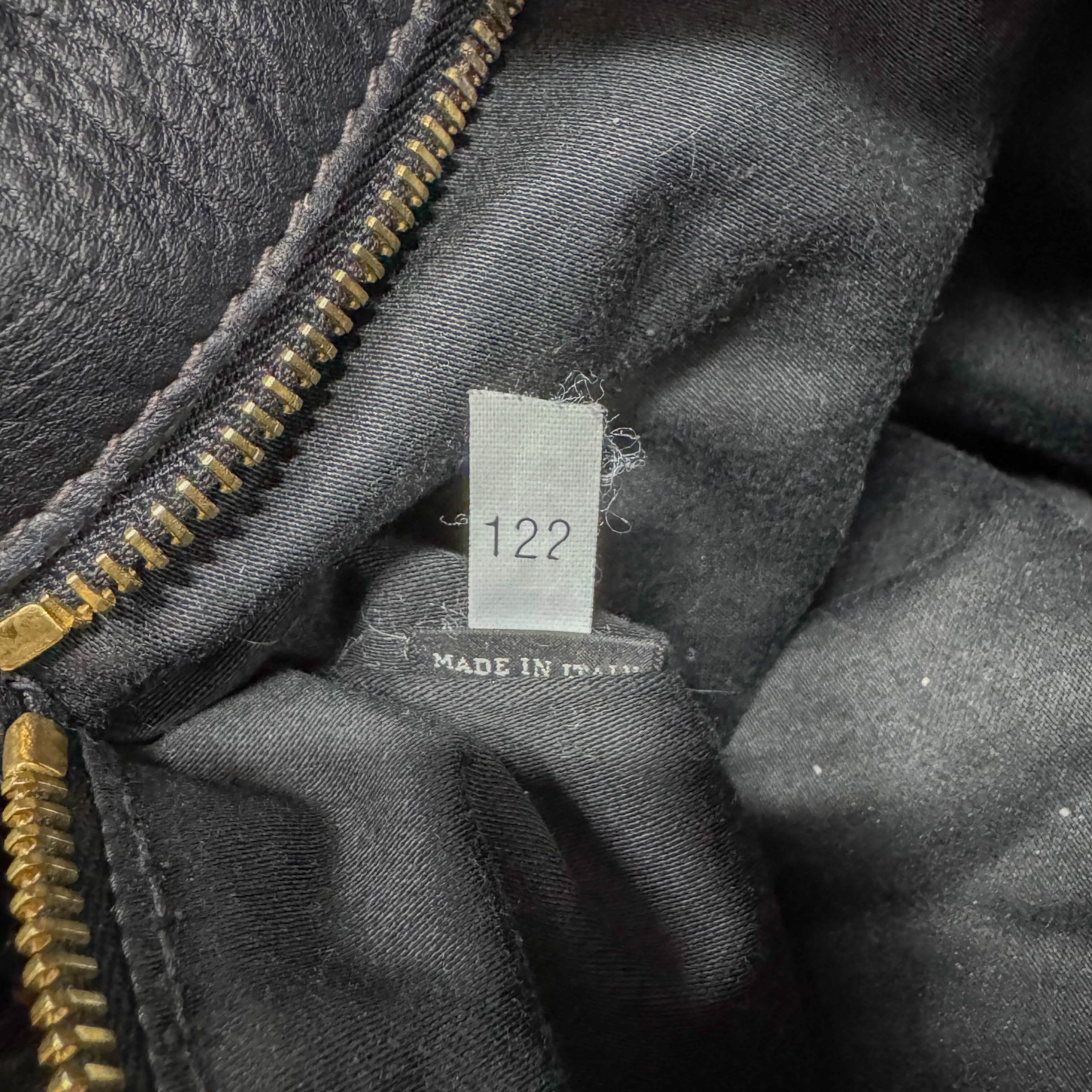 Black Leather Shoulder Bag