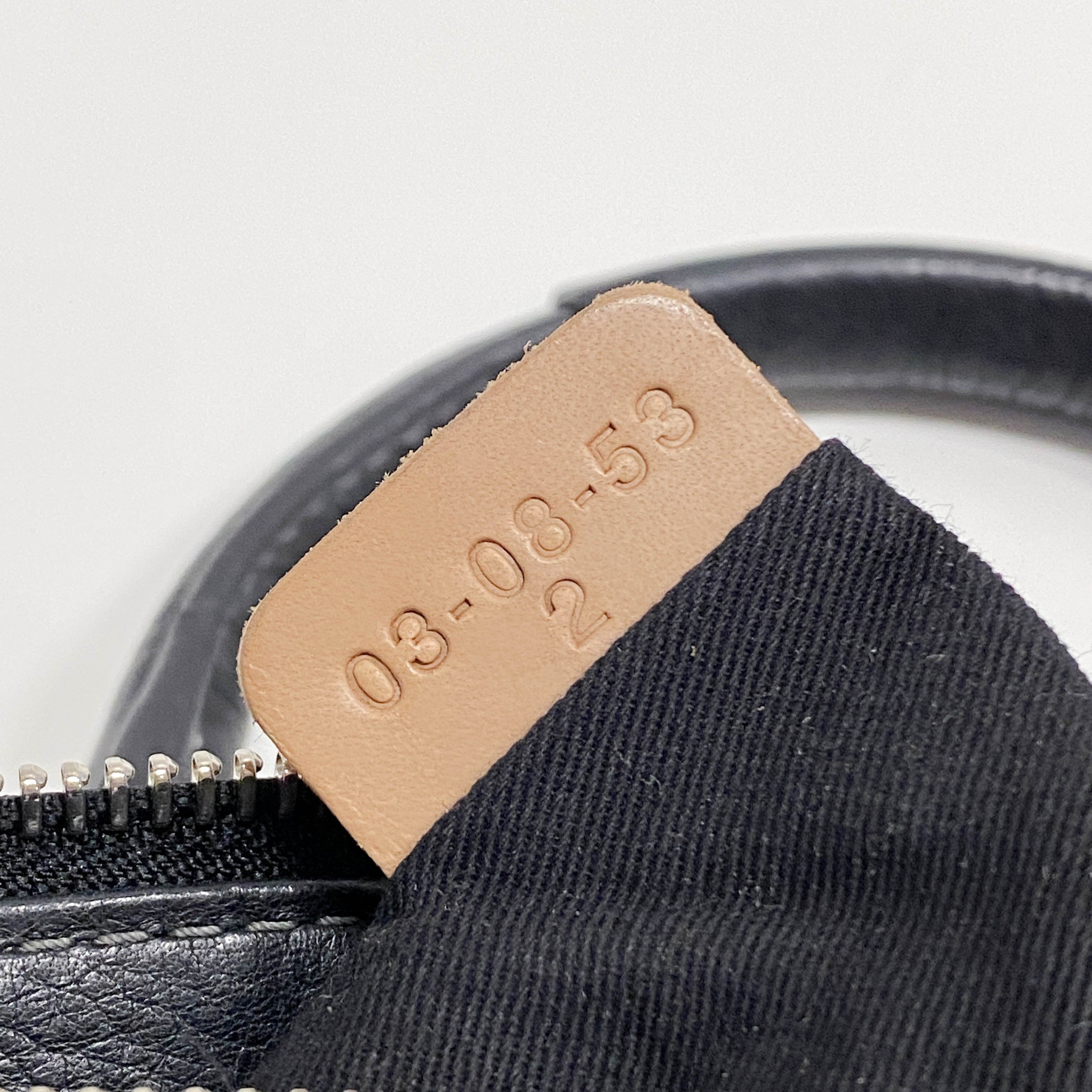 Mini Paddington Black Calfskin Shoulder Bag