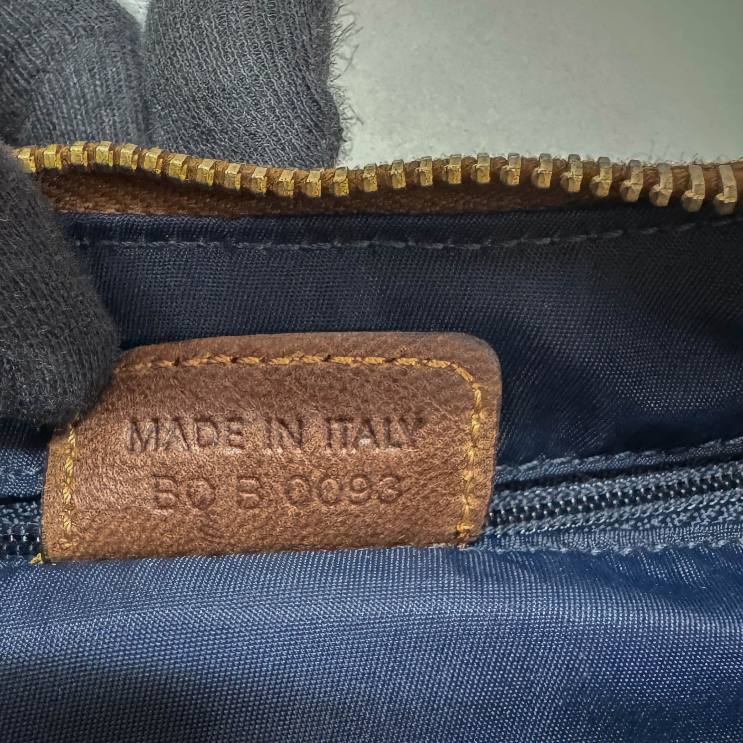 Street Chic Blue Trotter Hobo Shoulder Bag