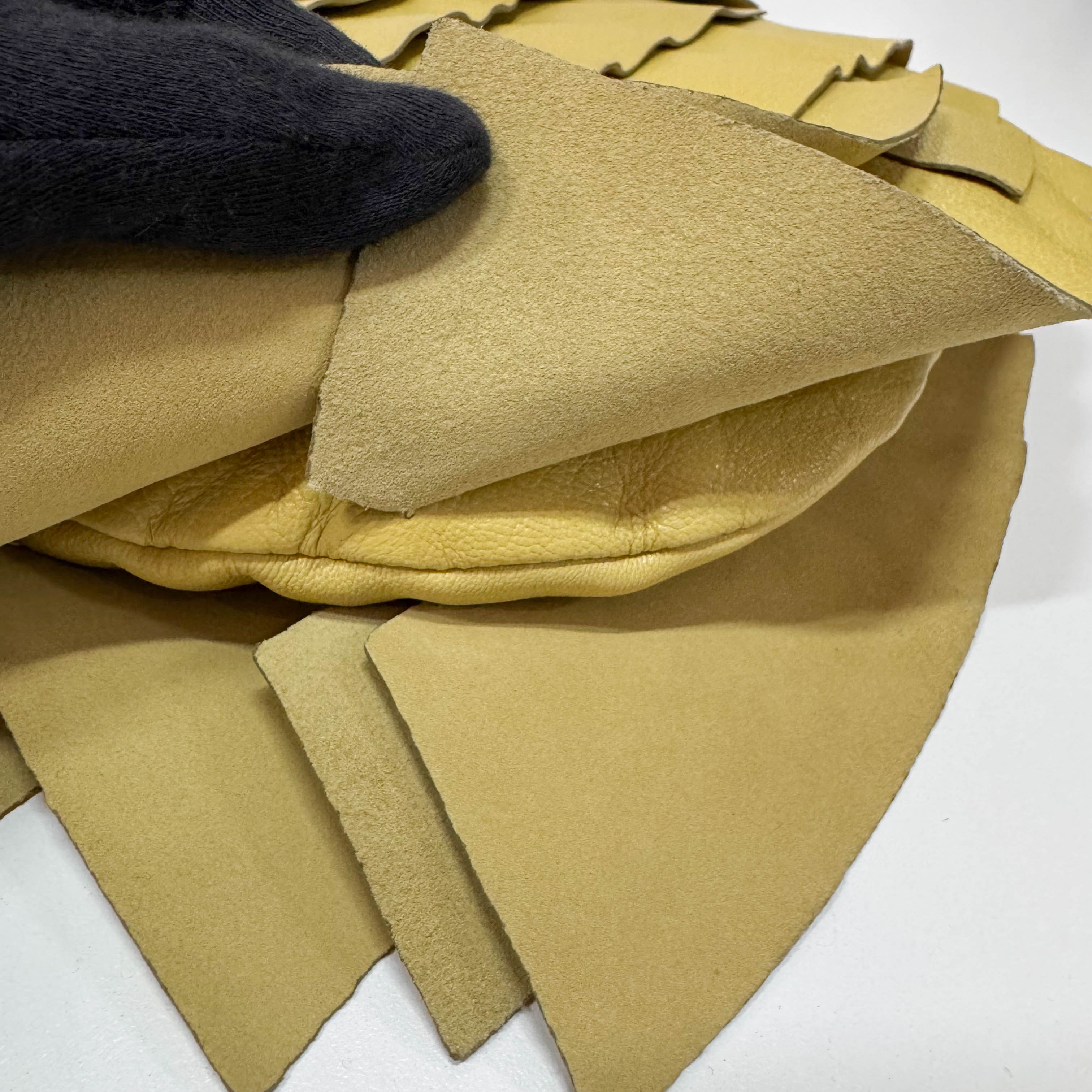 Saint Tropez Green Leather Shoulder Bag