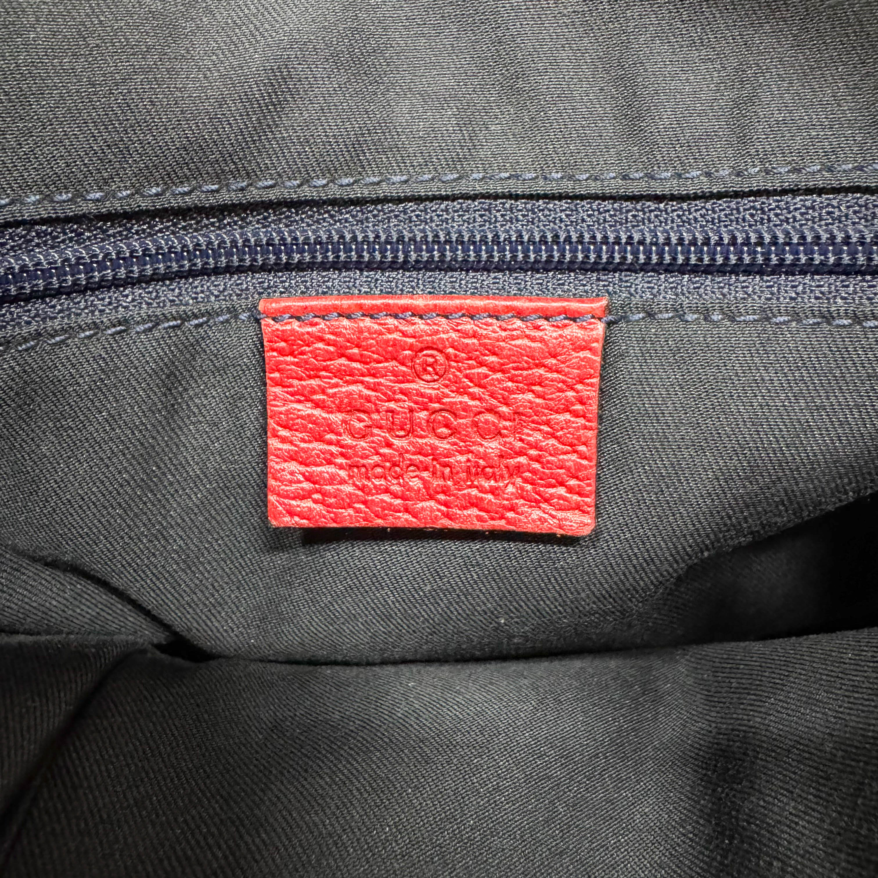 GG Canvas D-Ring Abbey Hobo Bag