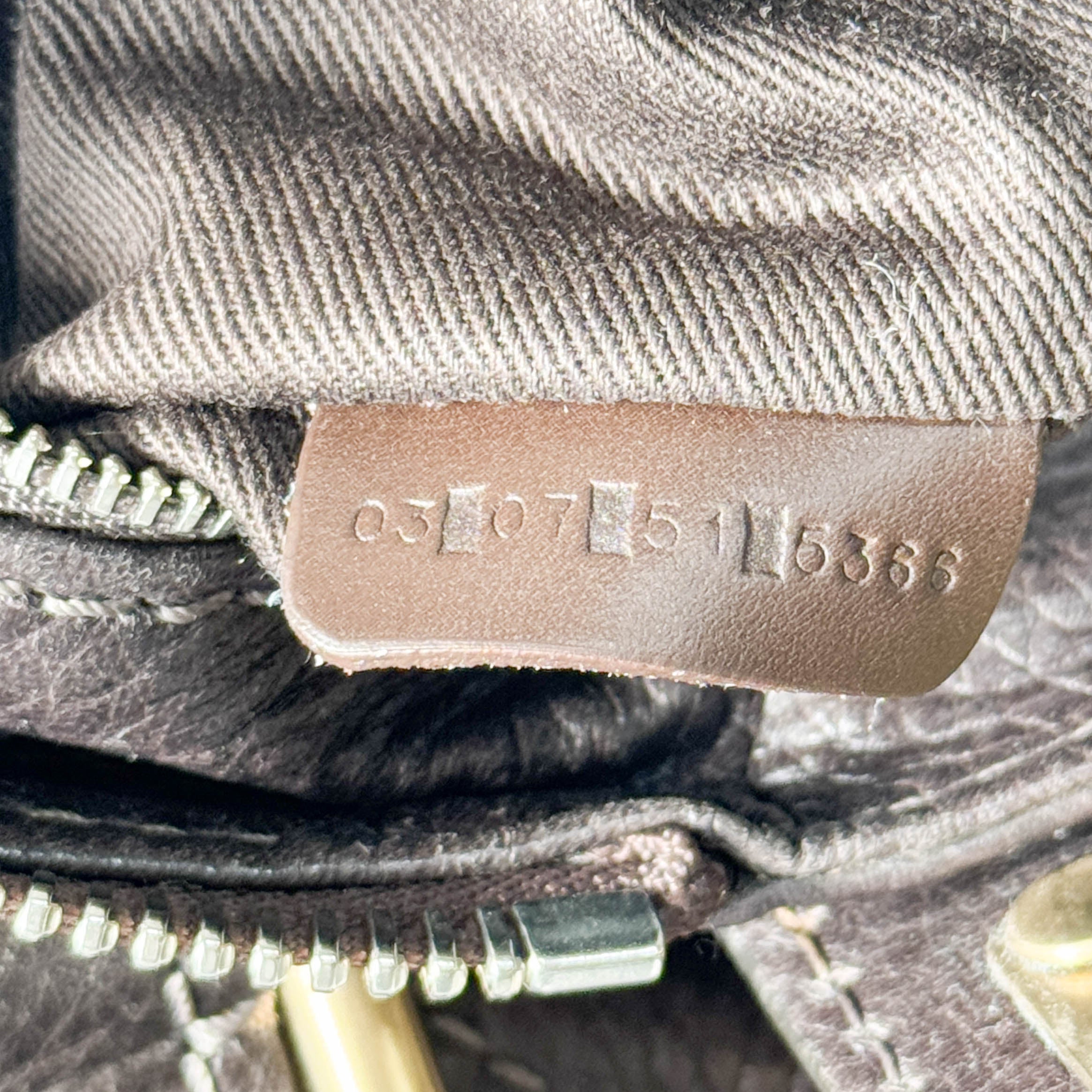 Paddington Brown Leather Shoulder Bag