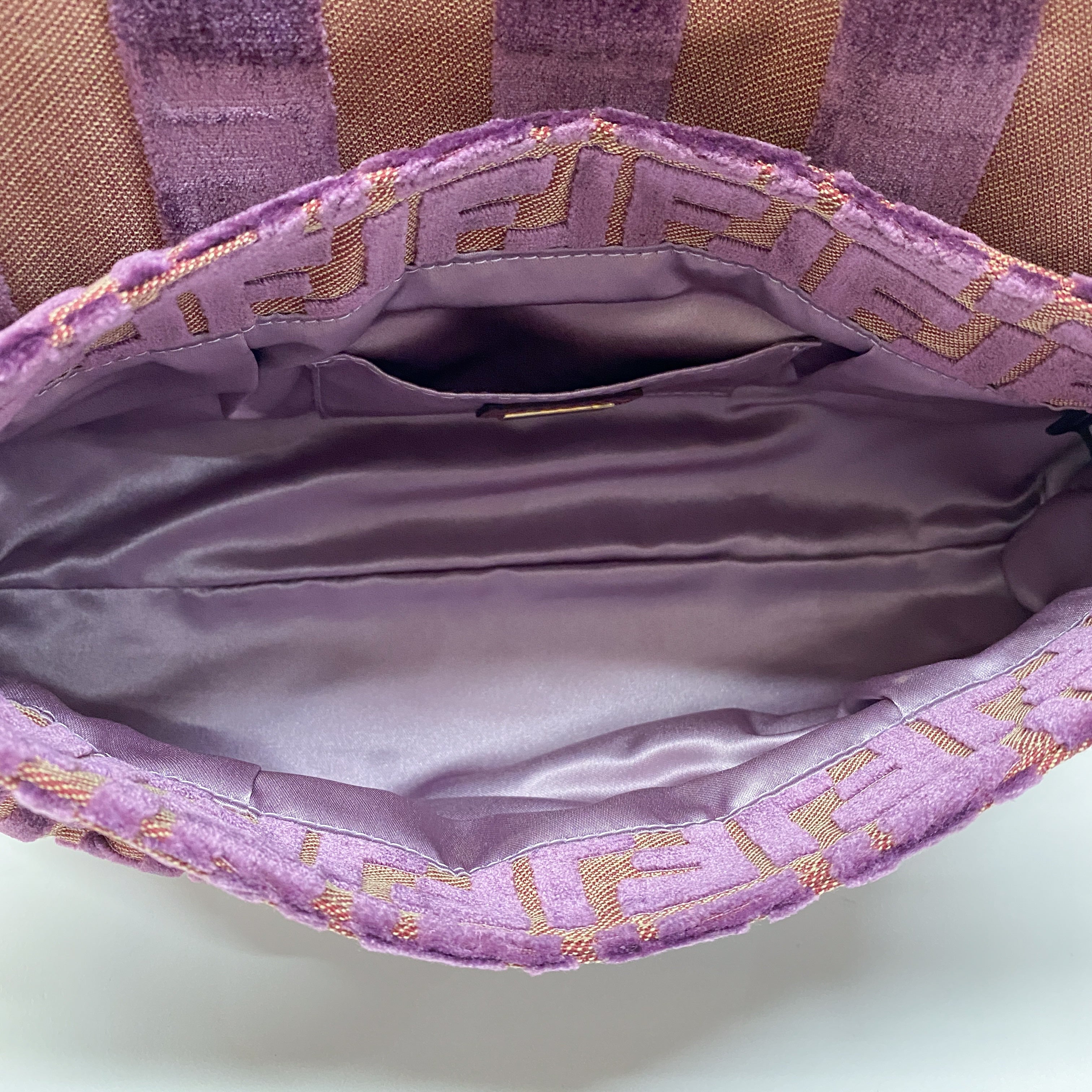 Chef Purple Zucca Canvas Shoulder Bag