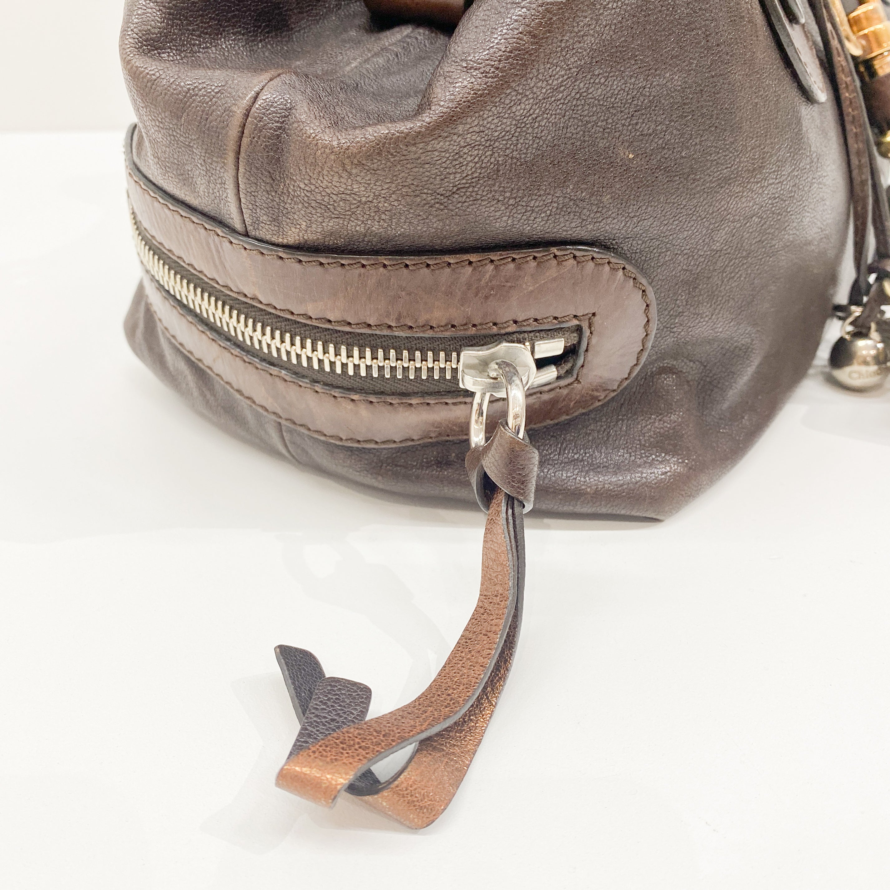Kerala Brown Leather Shoulder Bag