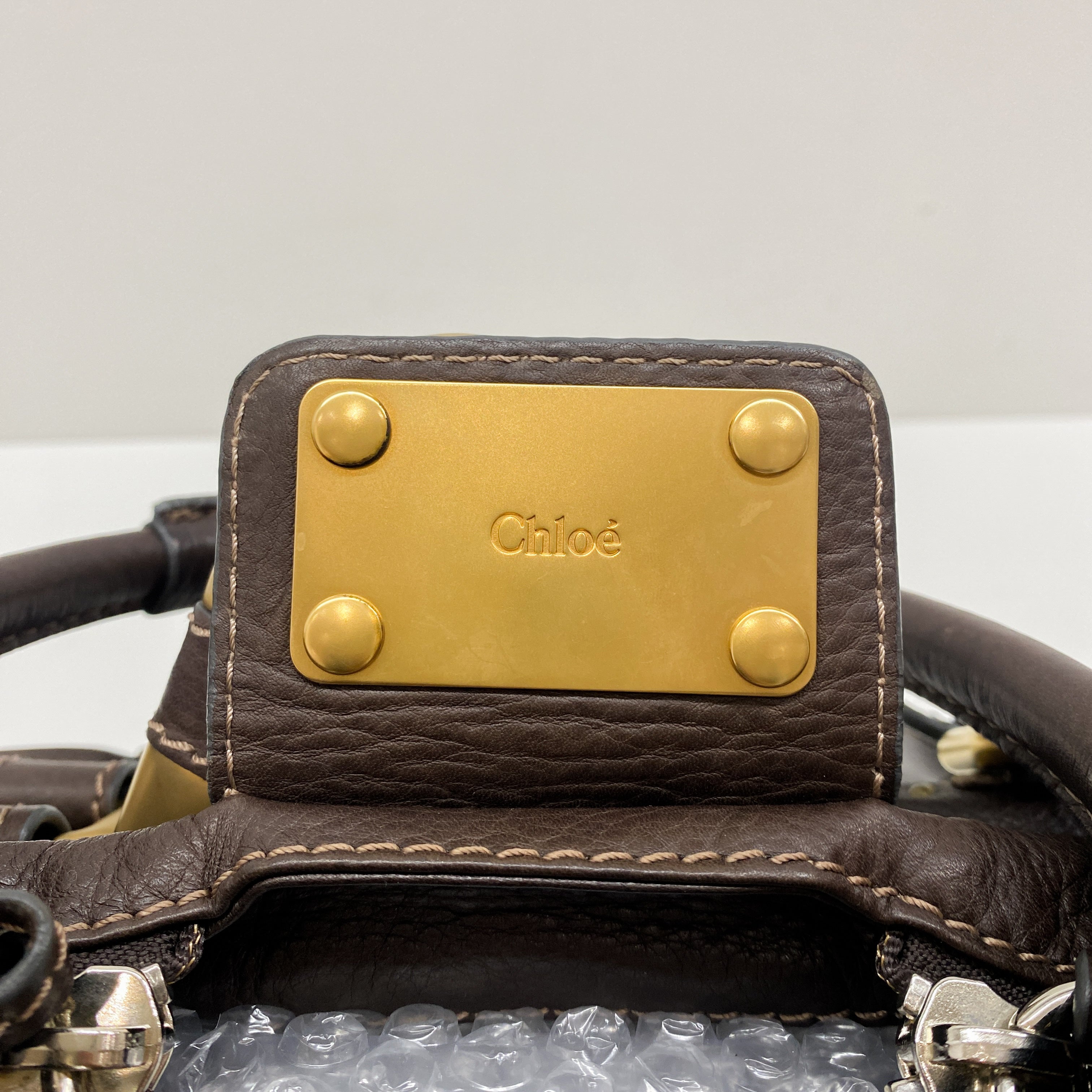 Paddington Brown Leather Shoulder Bag