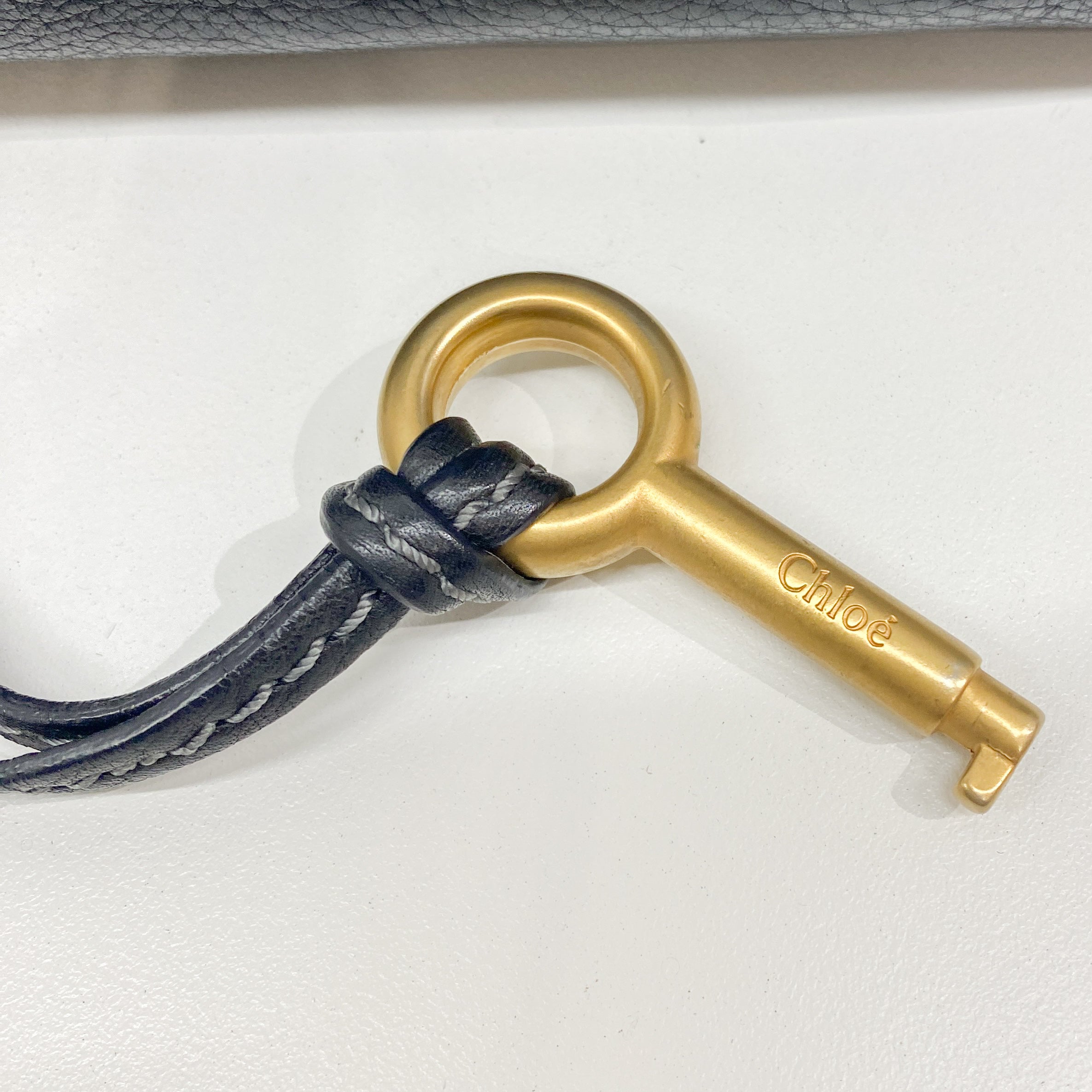 Mini Paddington Black Leather Shoulder Bag