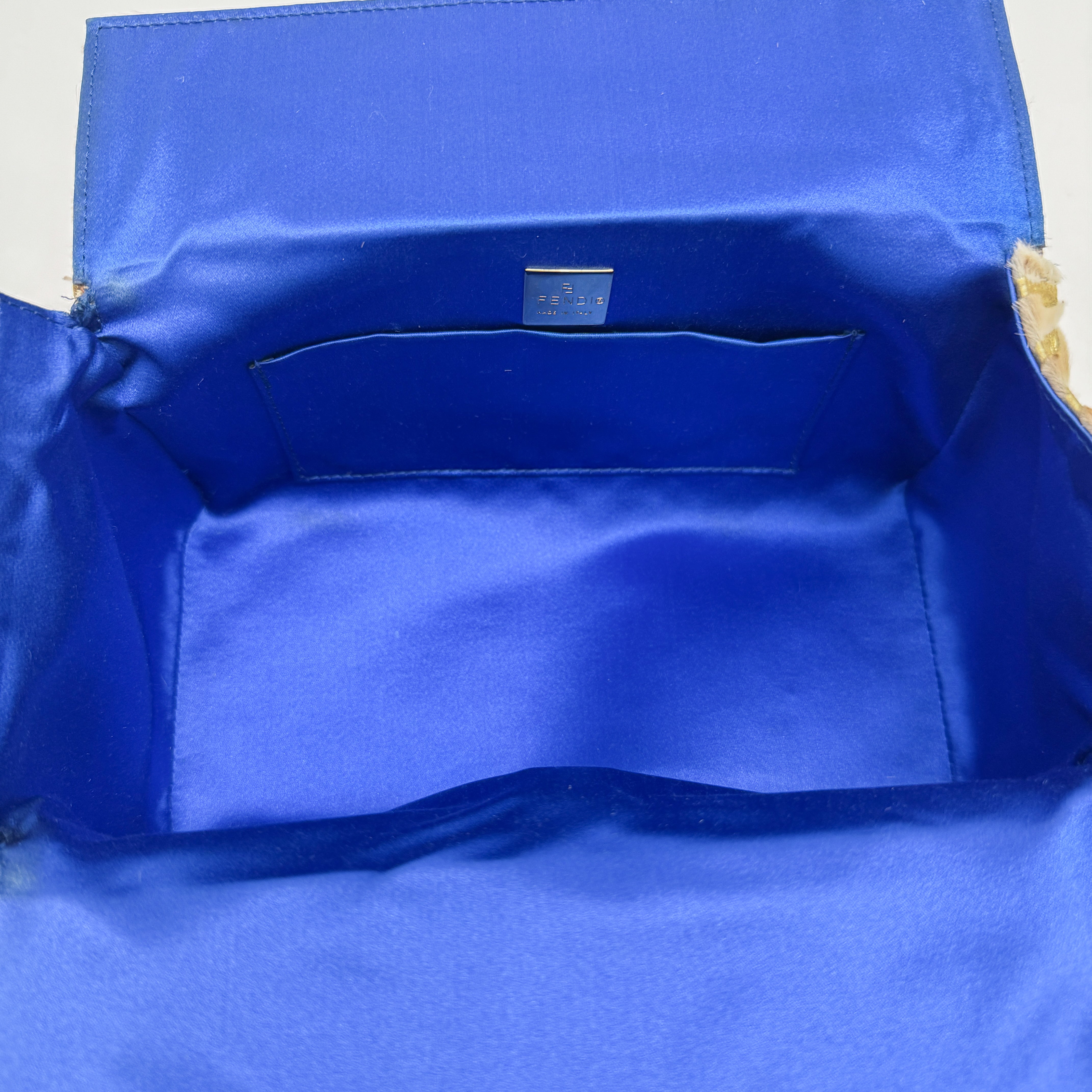 Mamma Baguette Gold Zebra Striped Pink Pony Hair Box Bag