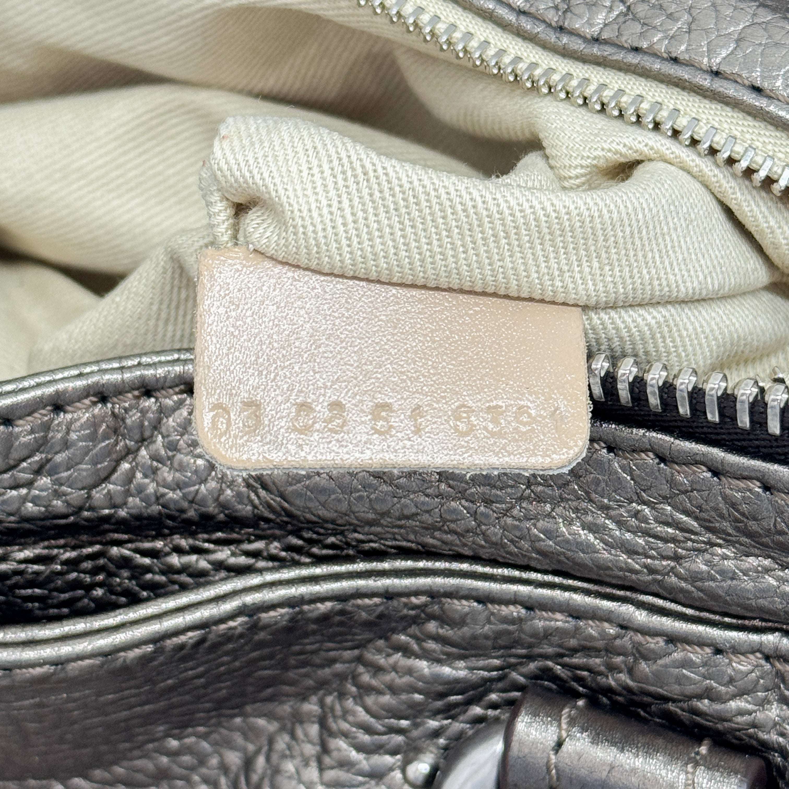 Paddington Bronze Leather Shoulder Bag