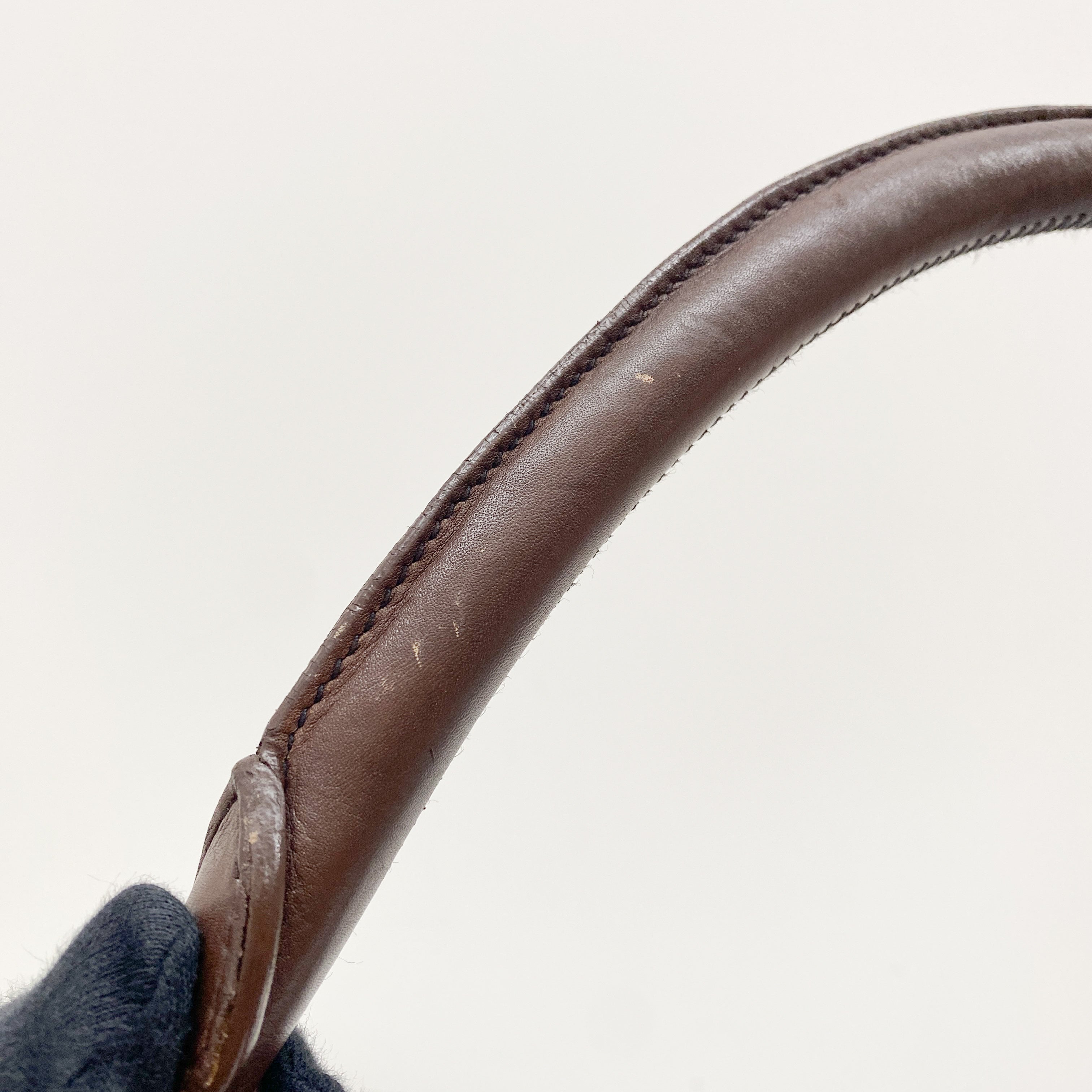 Brown Leather Shoulder Bag