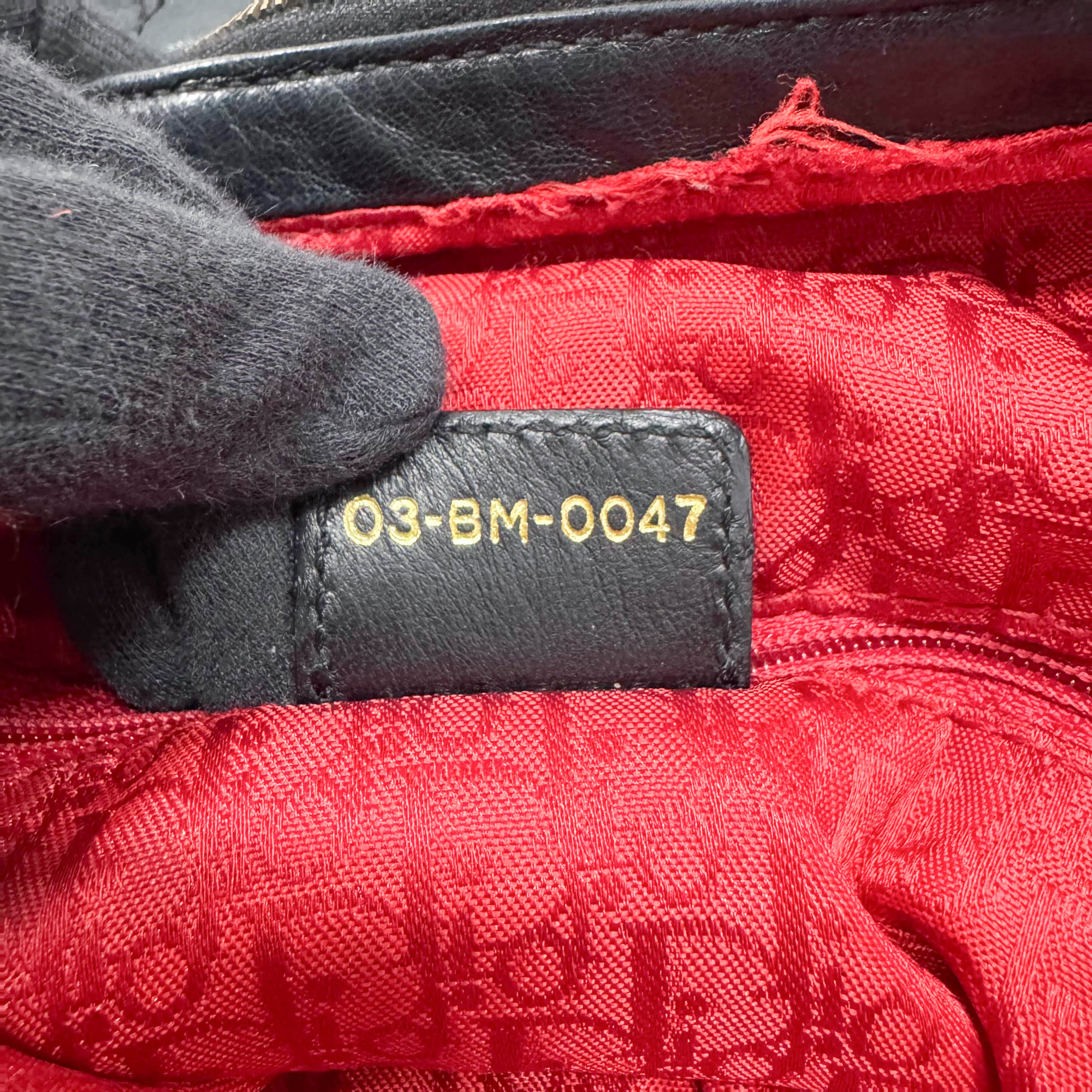 Black Leather Shoulder Bag