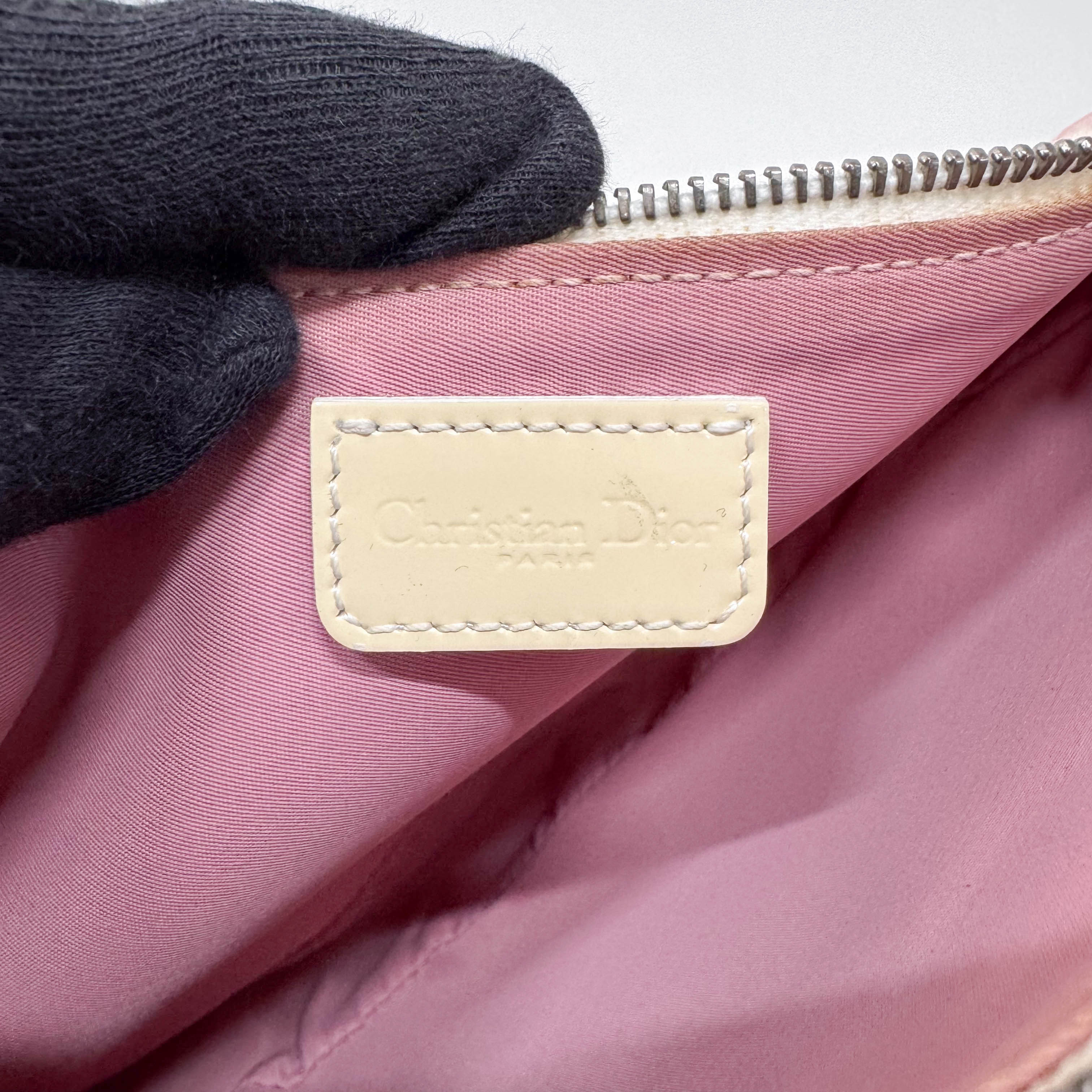 Saddle Trotter Pink Coated Canvas Shoulder Bag