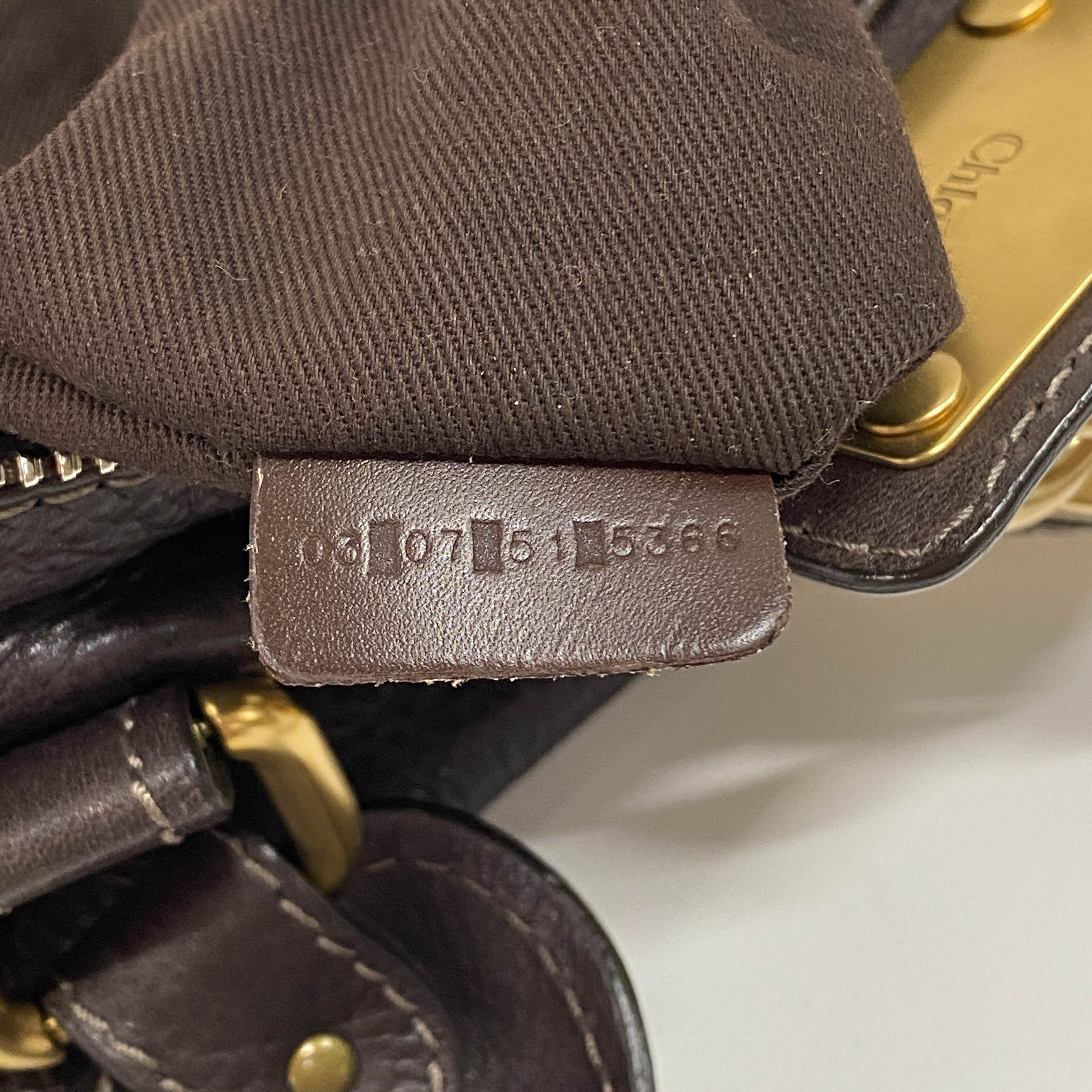 Paddington Brown Leather Handbag