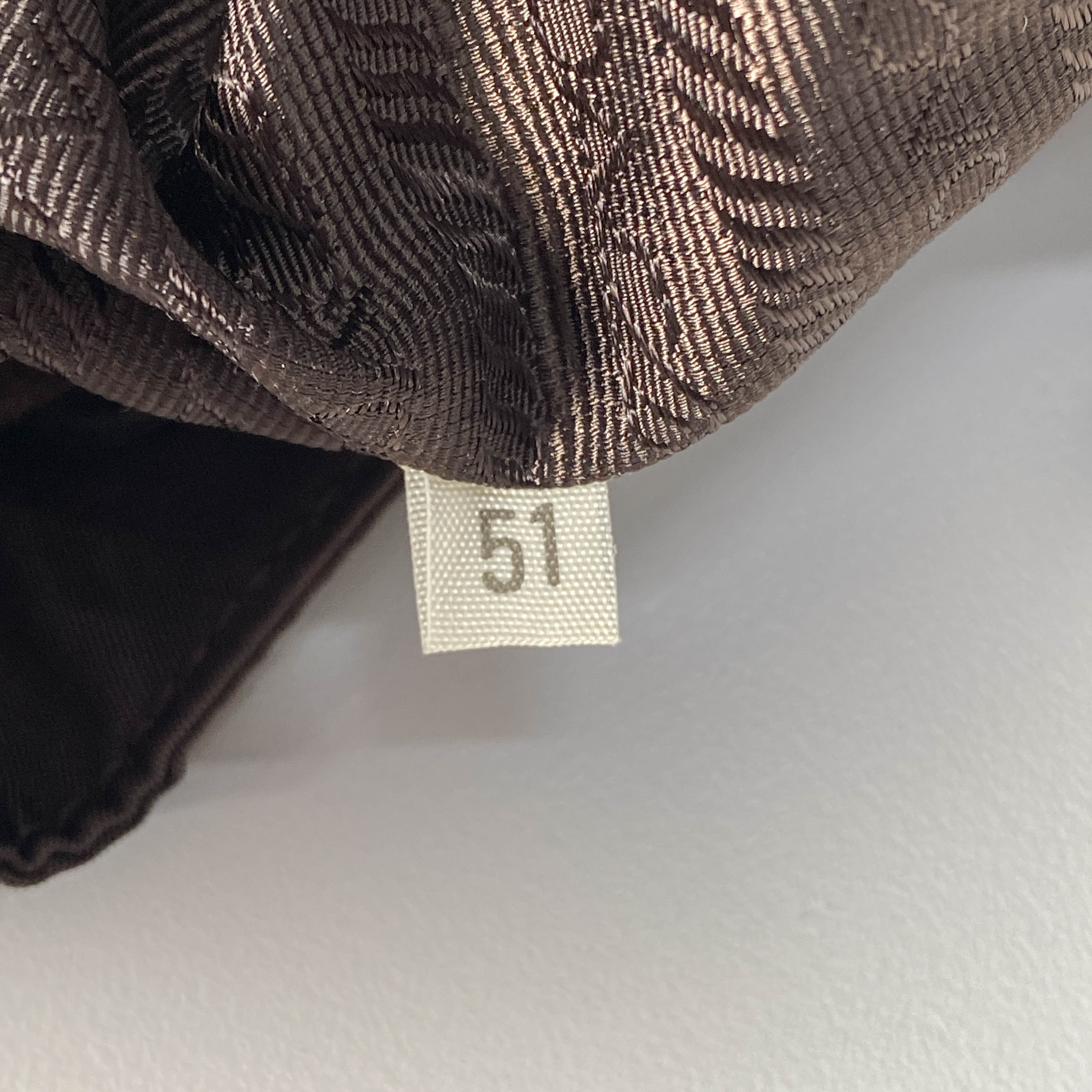 Brown Nylon & Suede Backpack