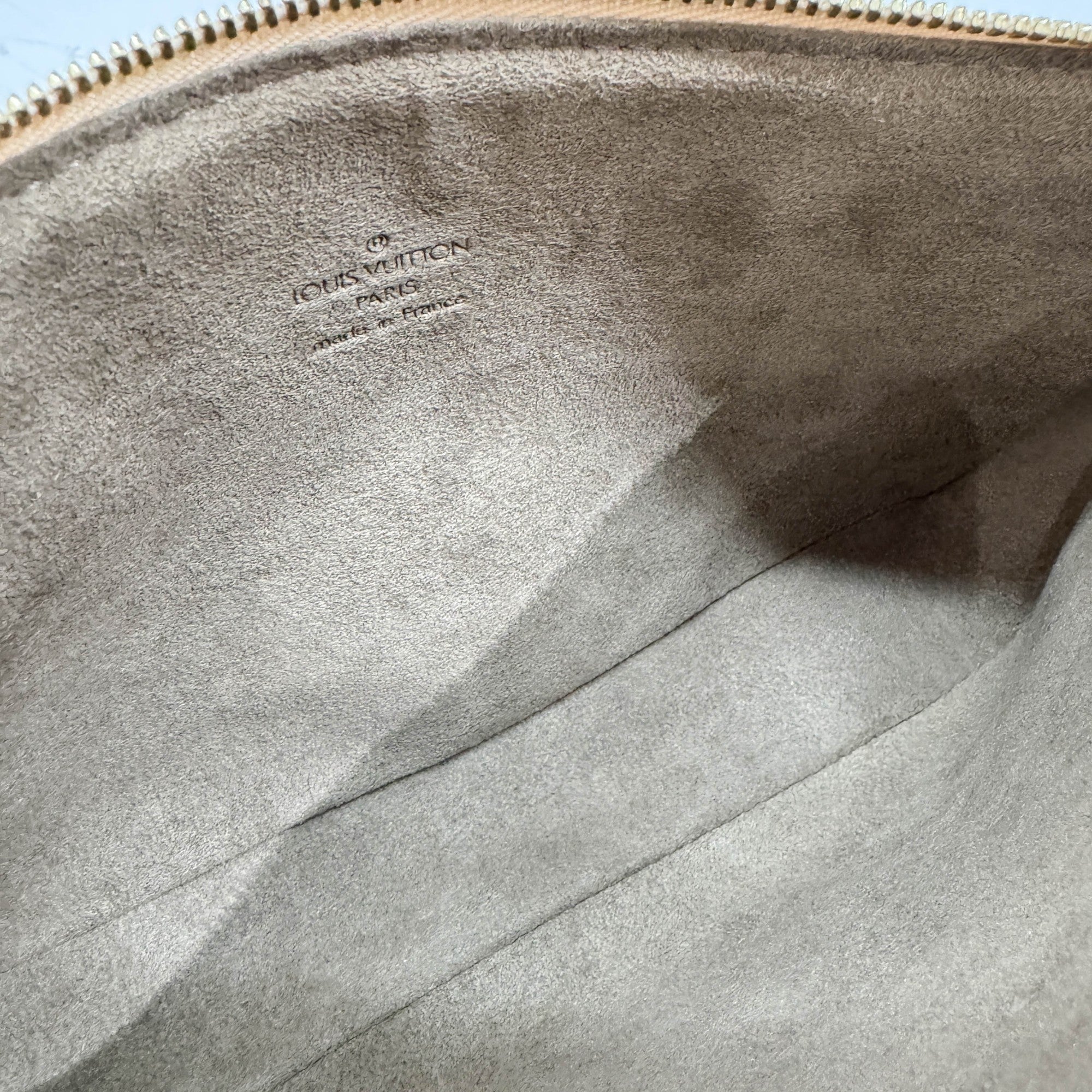 LV x Takashi Murakami Black Canvas Pochette Accessoire