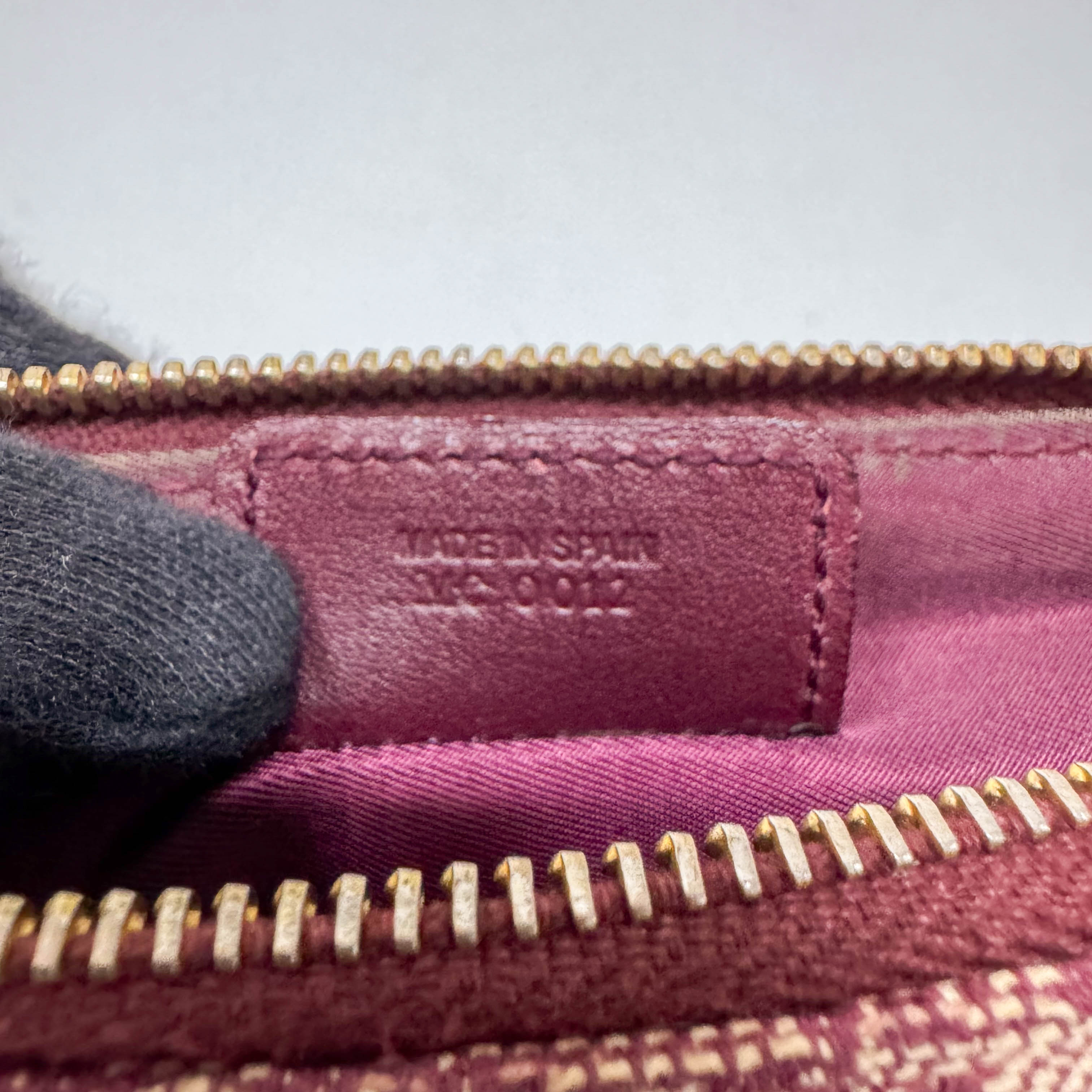 Saddle Red Trotter Canvas Shoulder Bag