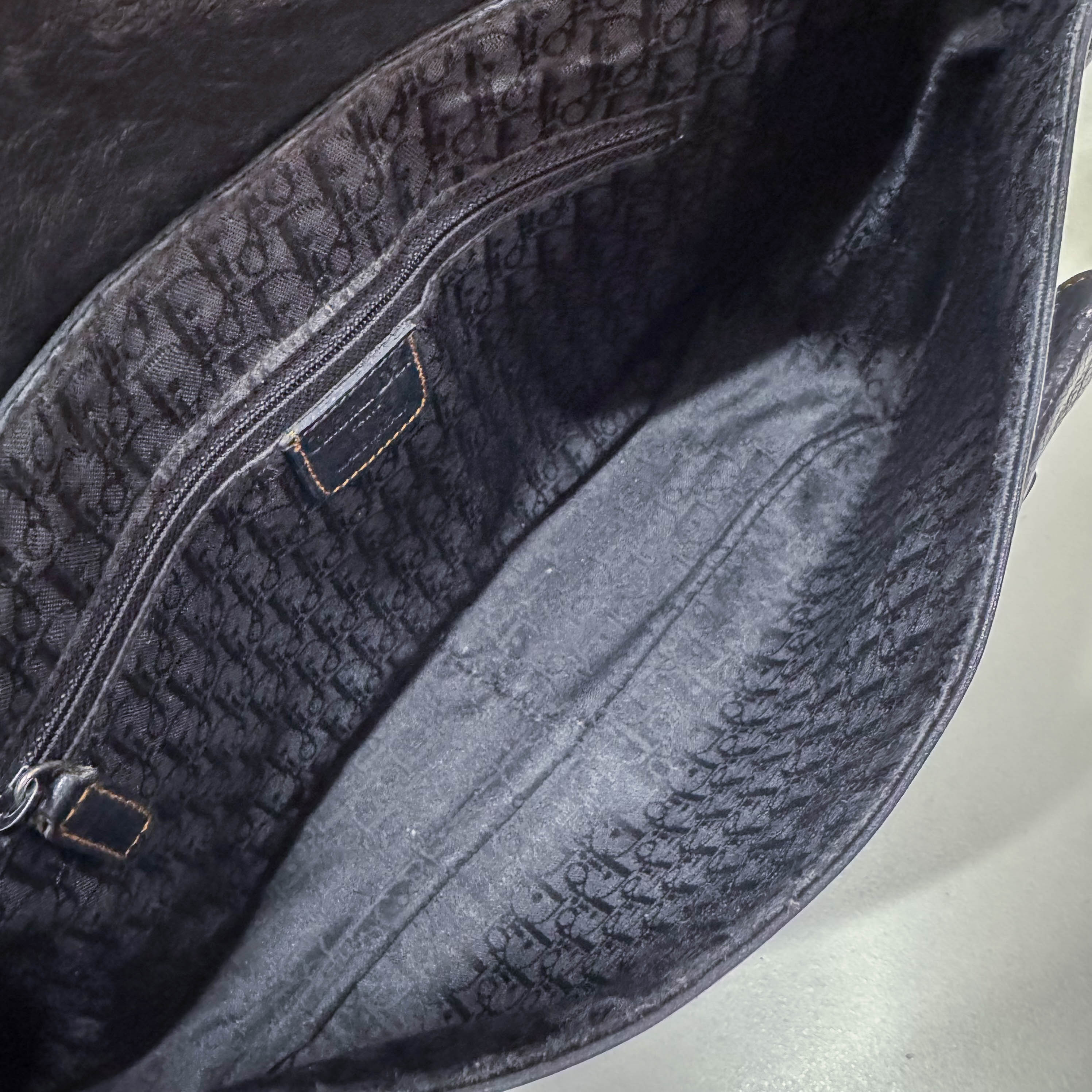 Gaucho Black Leather Shoulder Bag