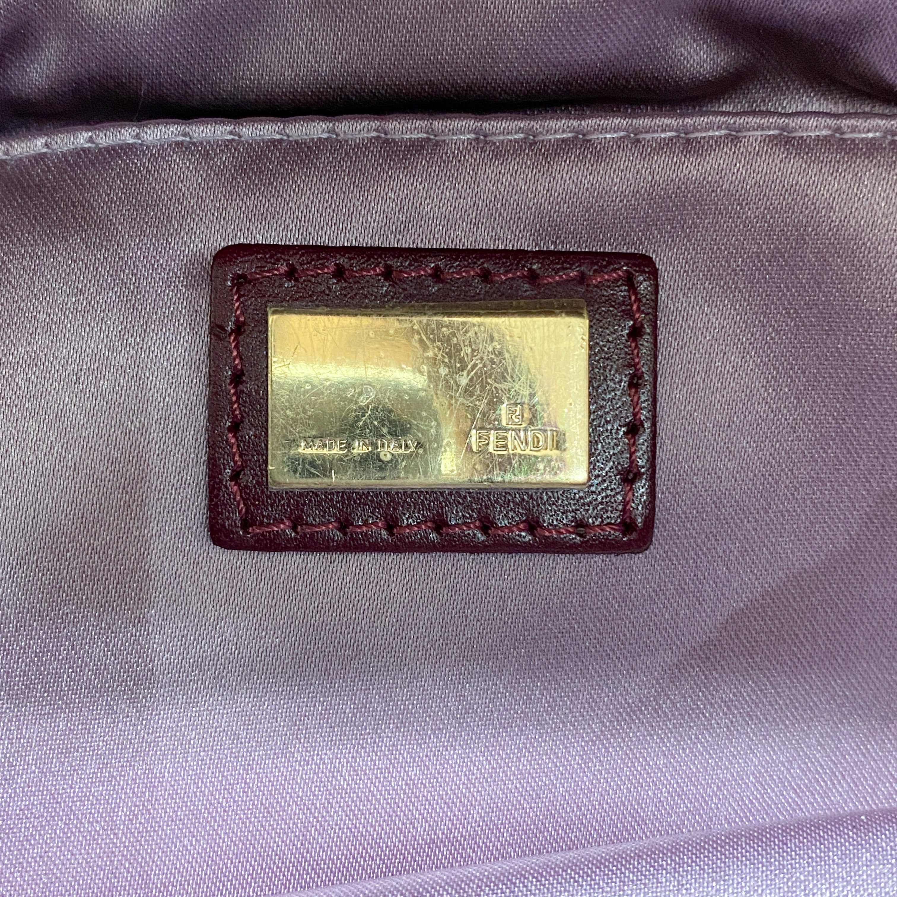 Chef Purple Zucca Canvas Shoulder Bag