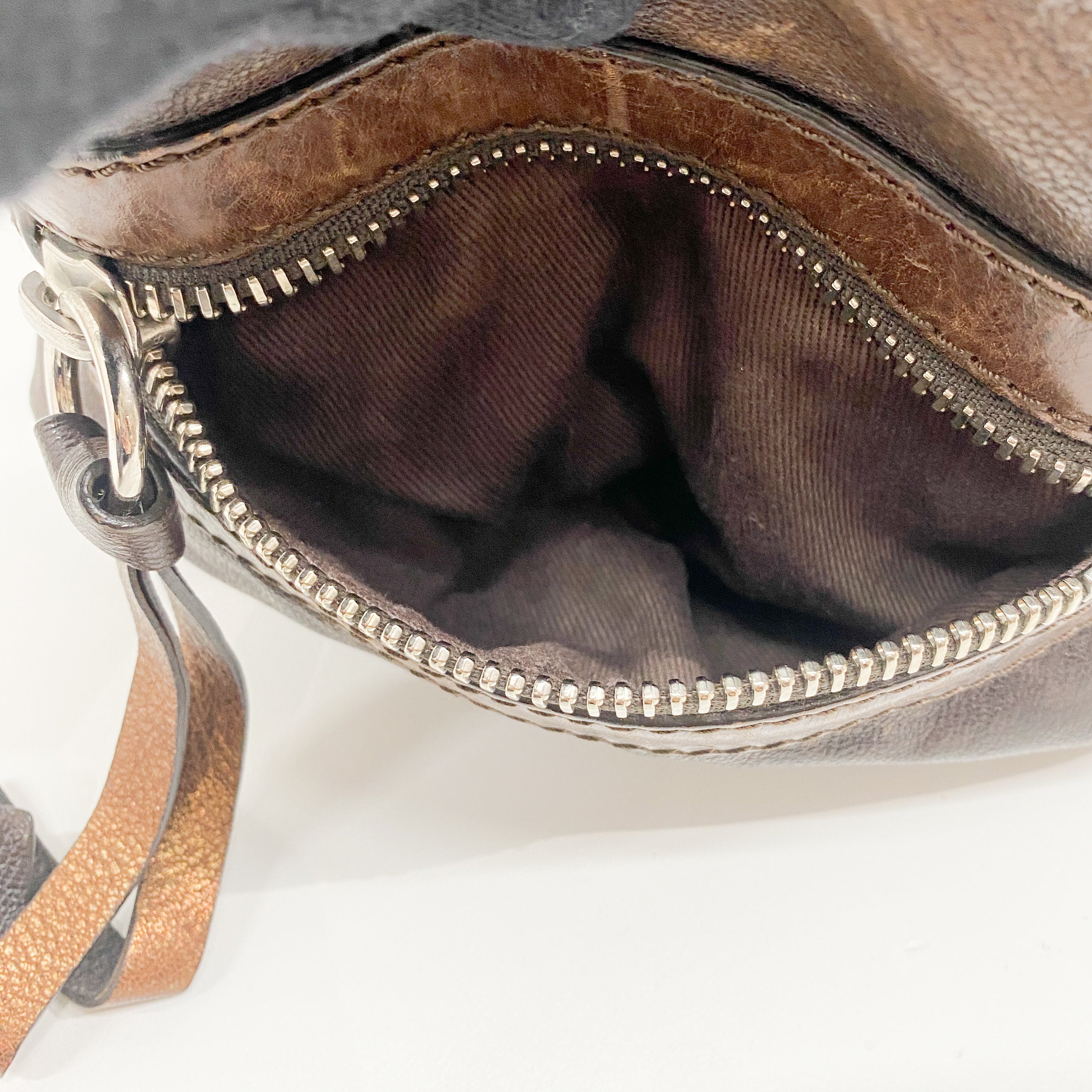 Kerala Brown Leather Shoulder Bag