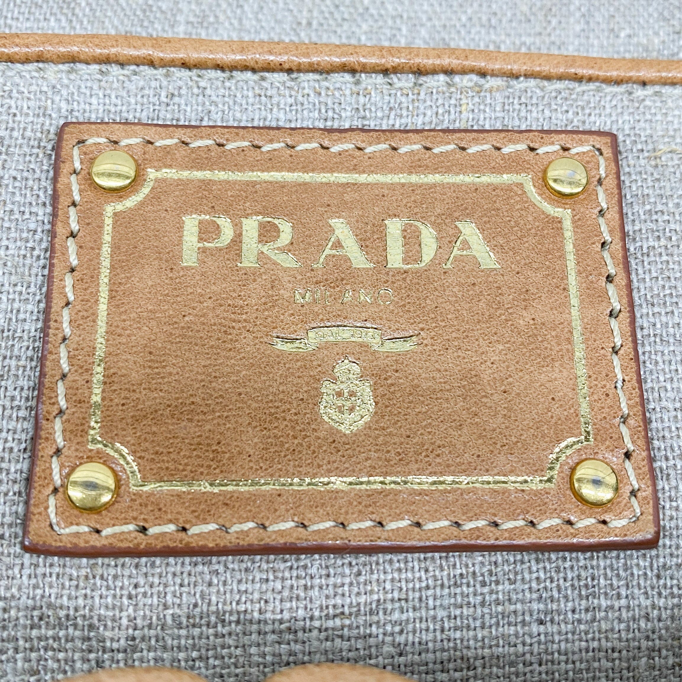 Vintage Blue Denim Shoulder Bag