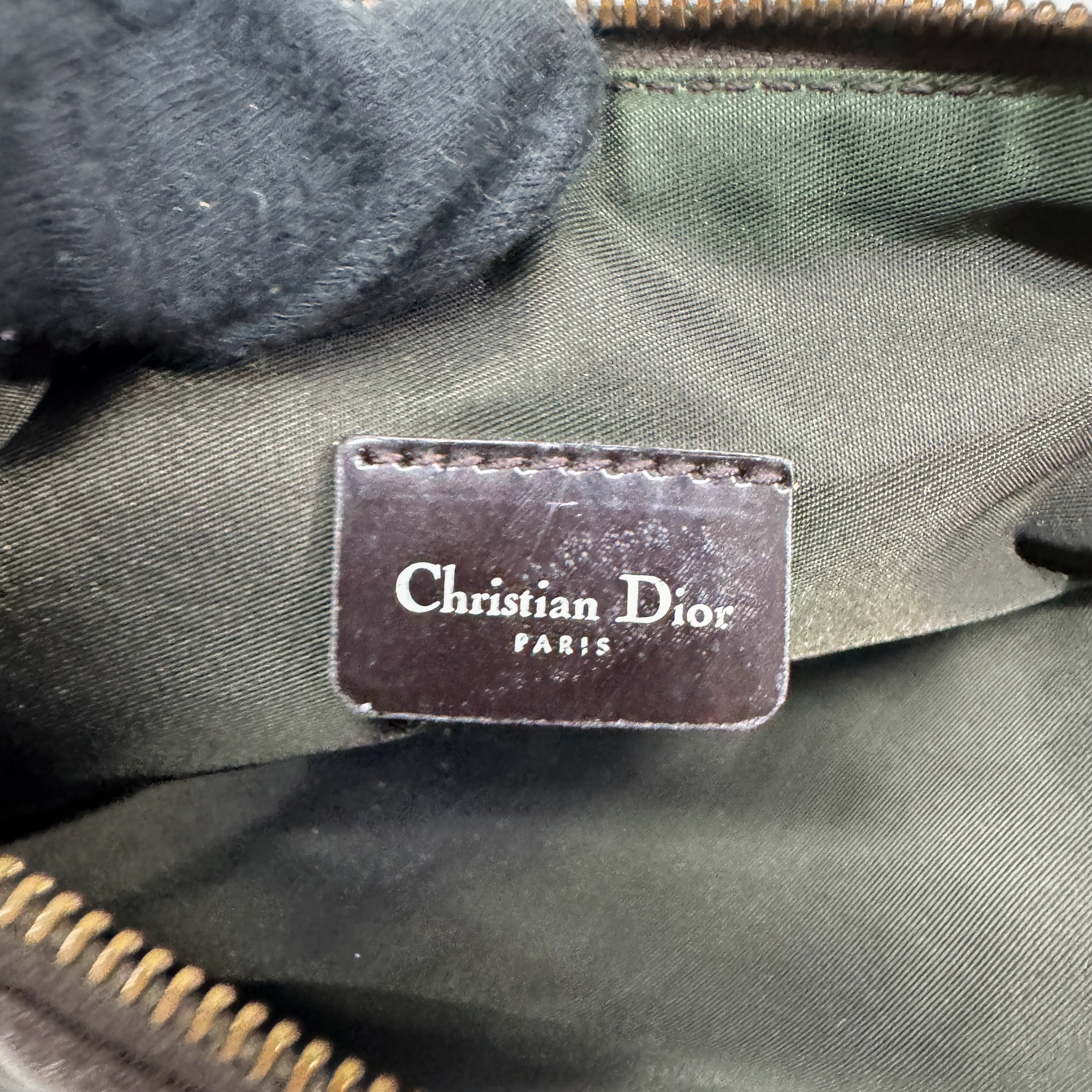 Saddle Multicolor Nylon Shoulder Bag