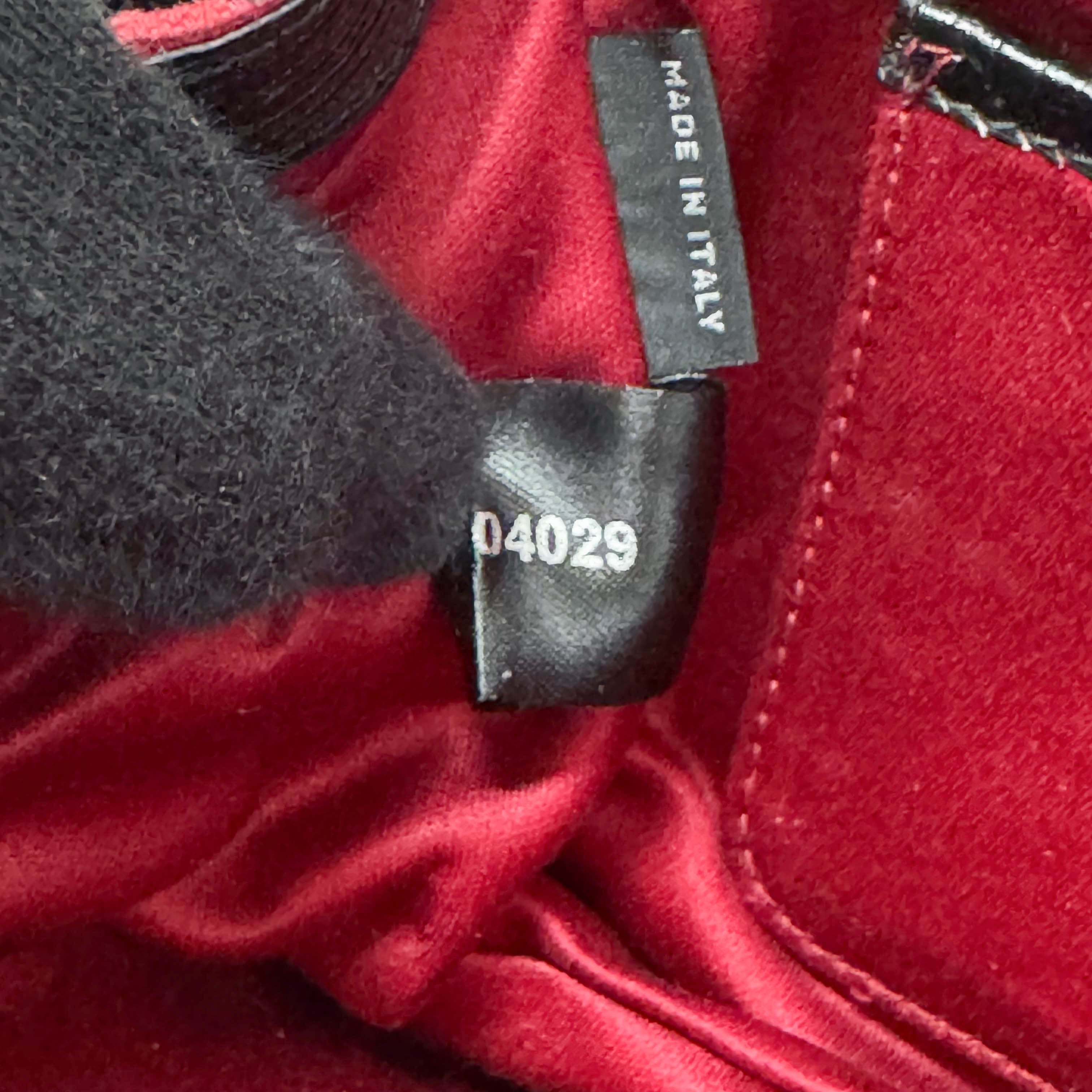 Mini Red Paisley-print Cotton Top Handle Bag