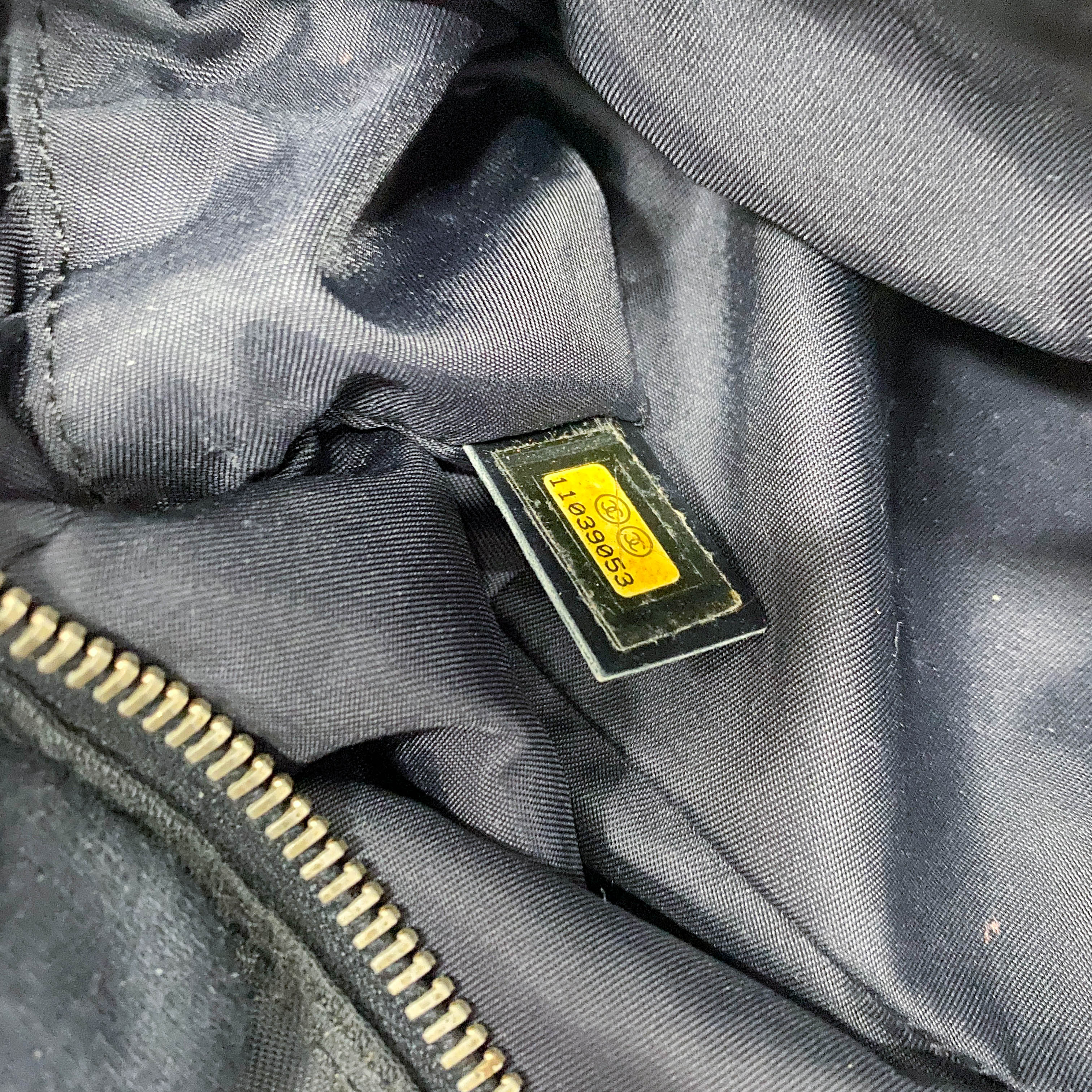 Black Nylon Shoulder Bag