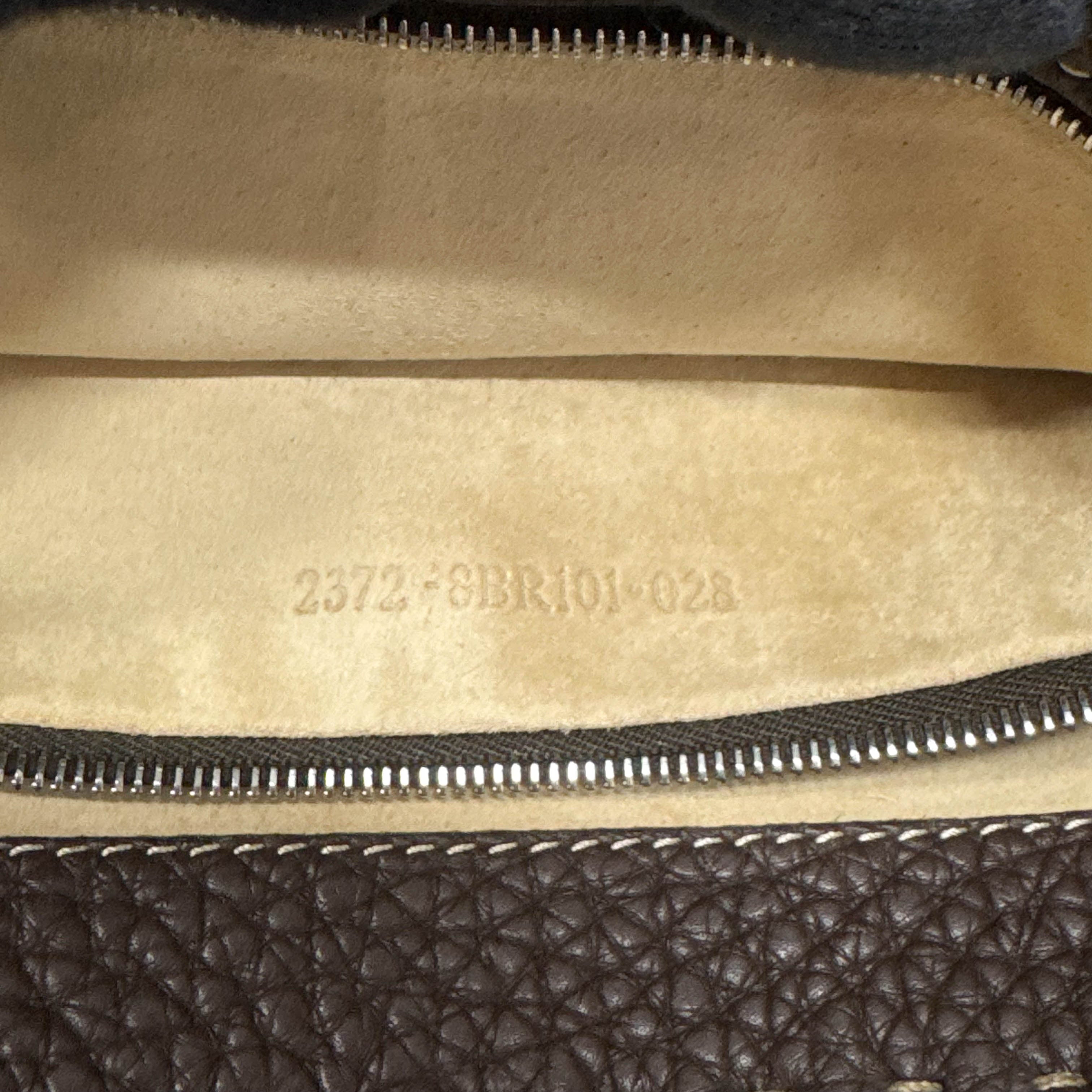 Selleria Baguette Brown Leather Shoulder Bag